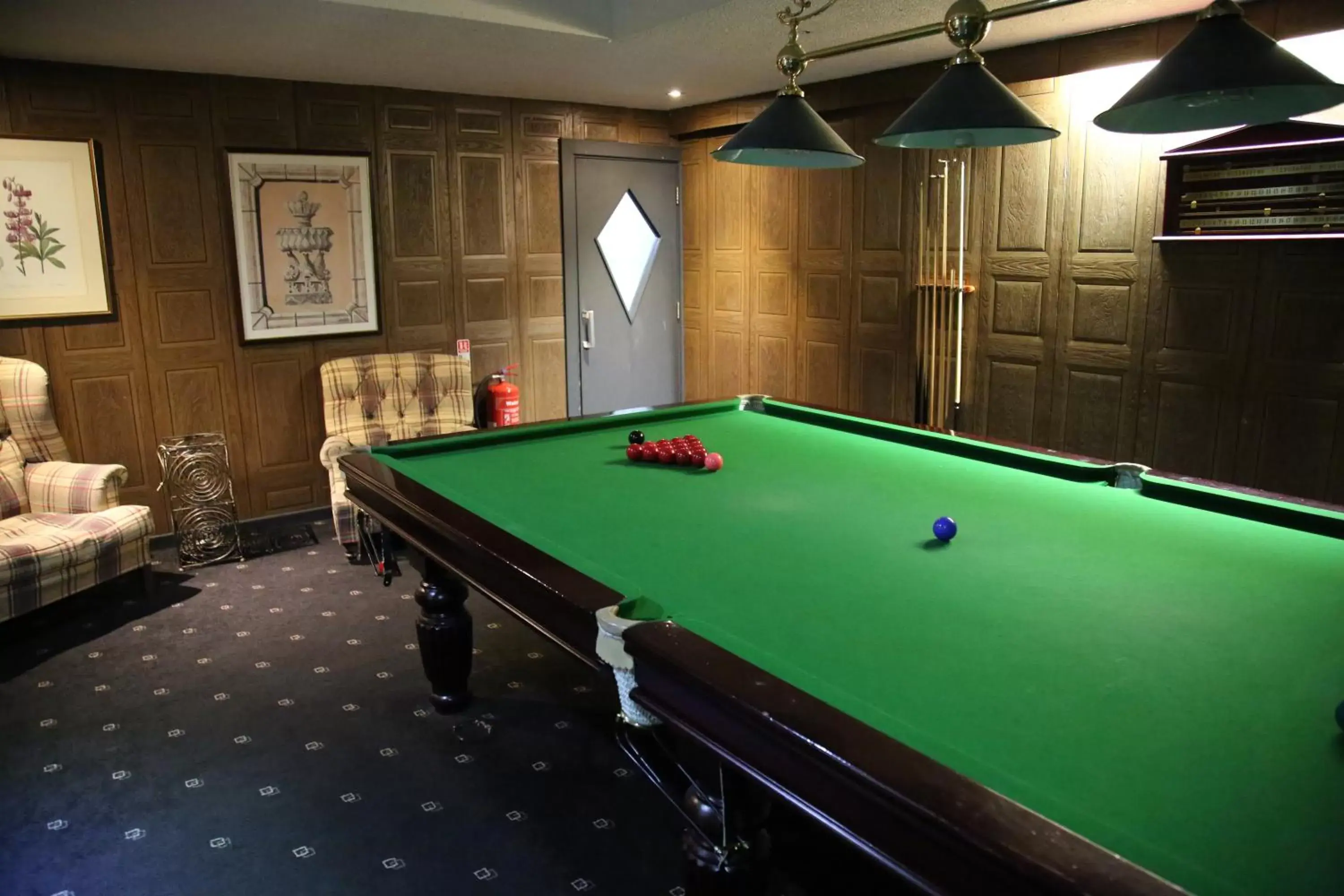 Game Room, Billiards in Inn On The Prom At The Fernlea Hotel