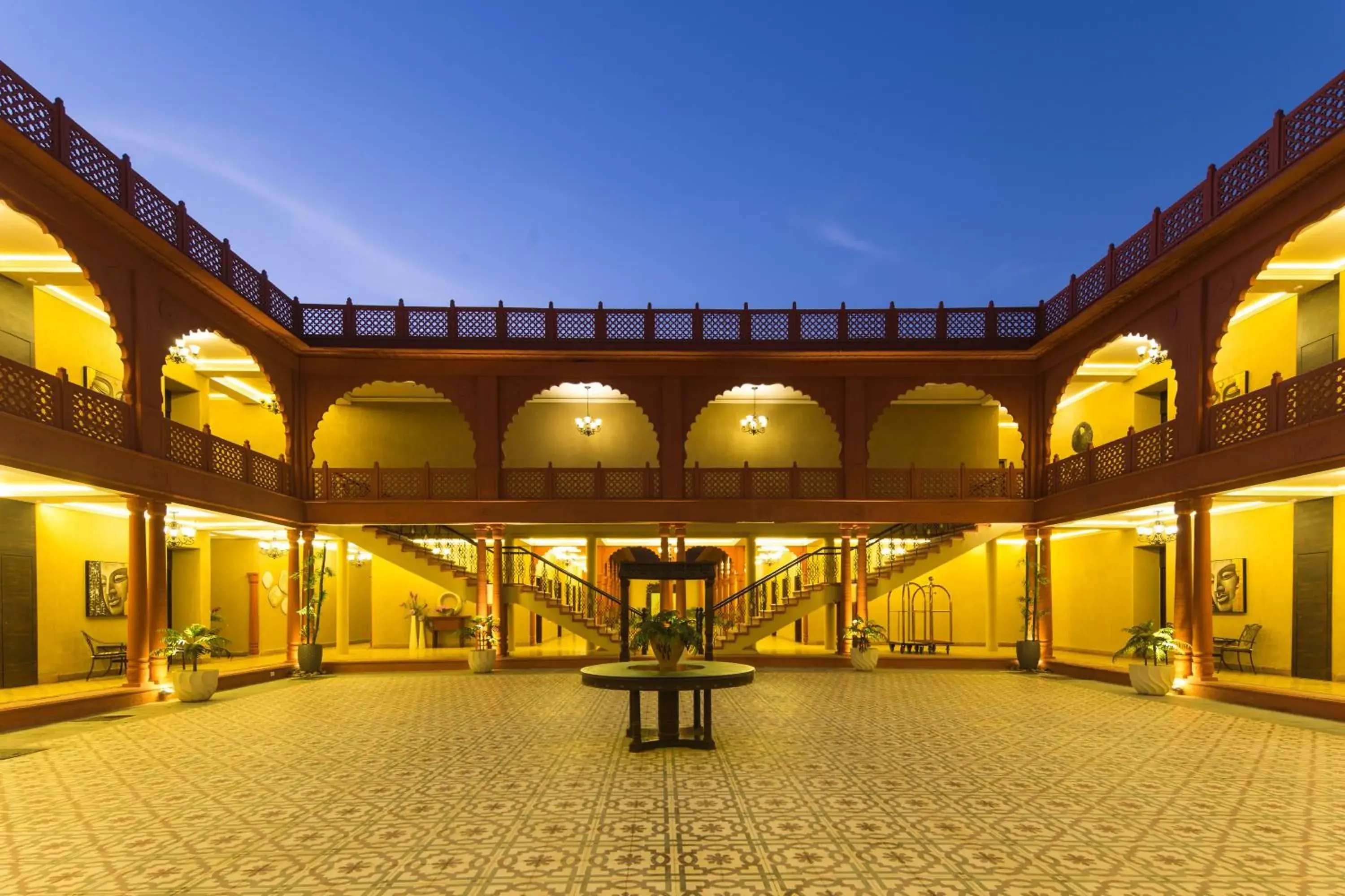 Decorative detail in Vesta Bikaner Palace