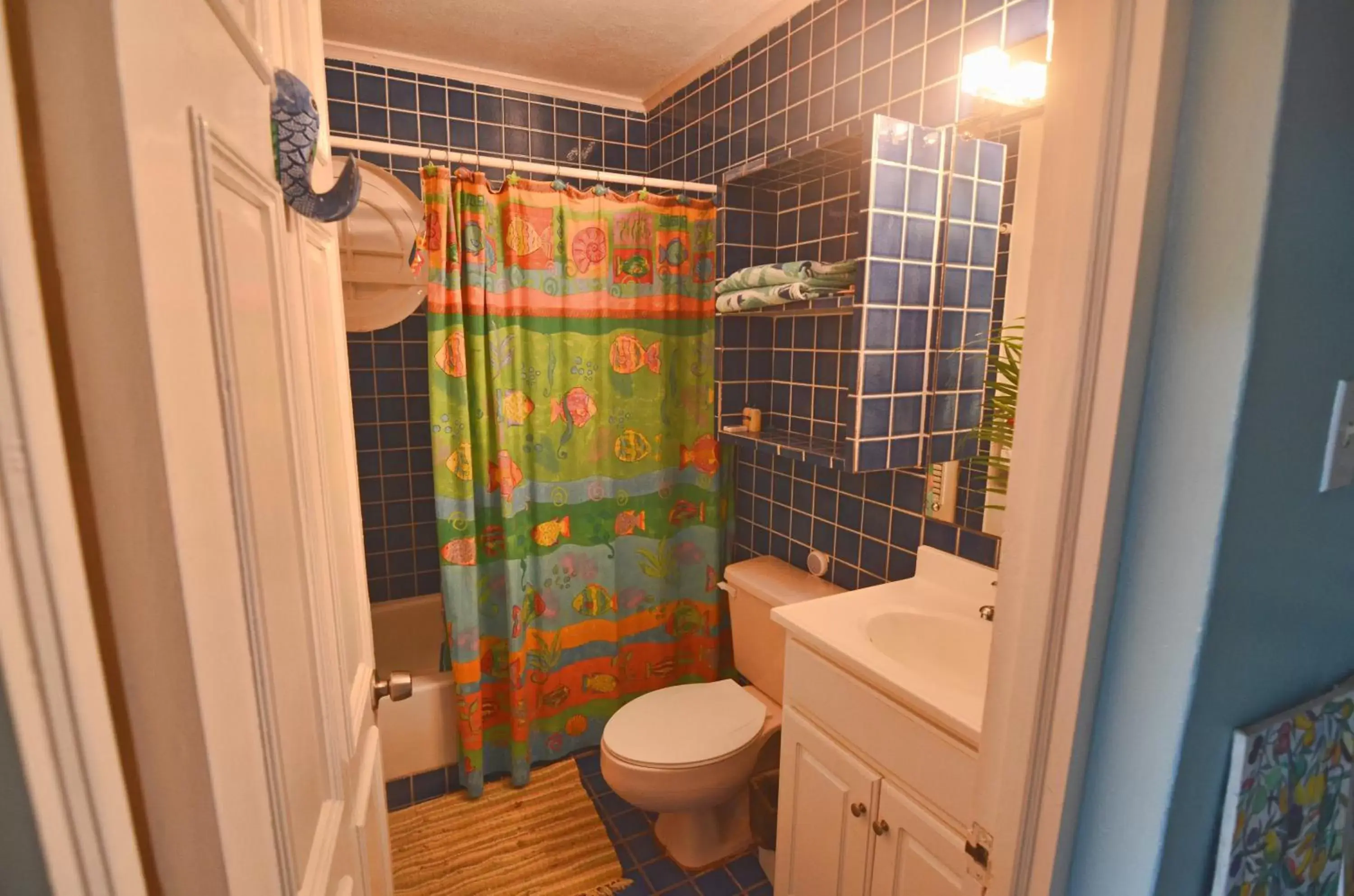 Bathroom in Moon San Villa at the Blue Lagoon