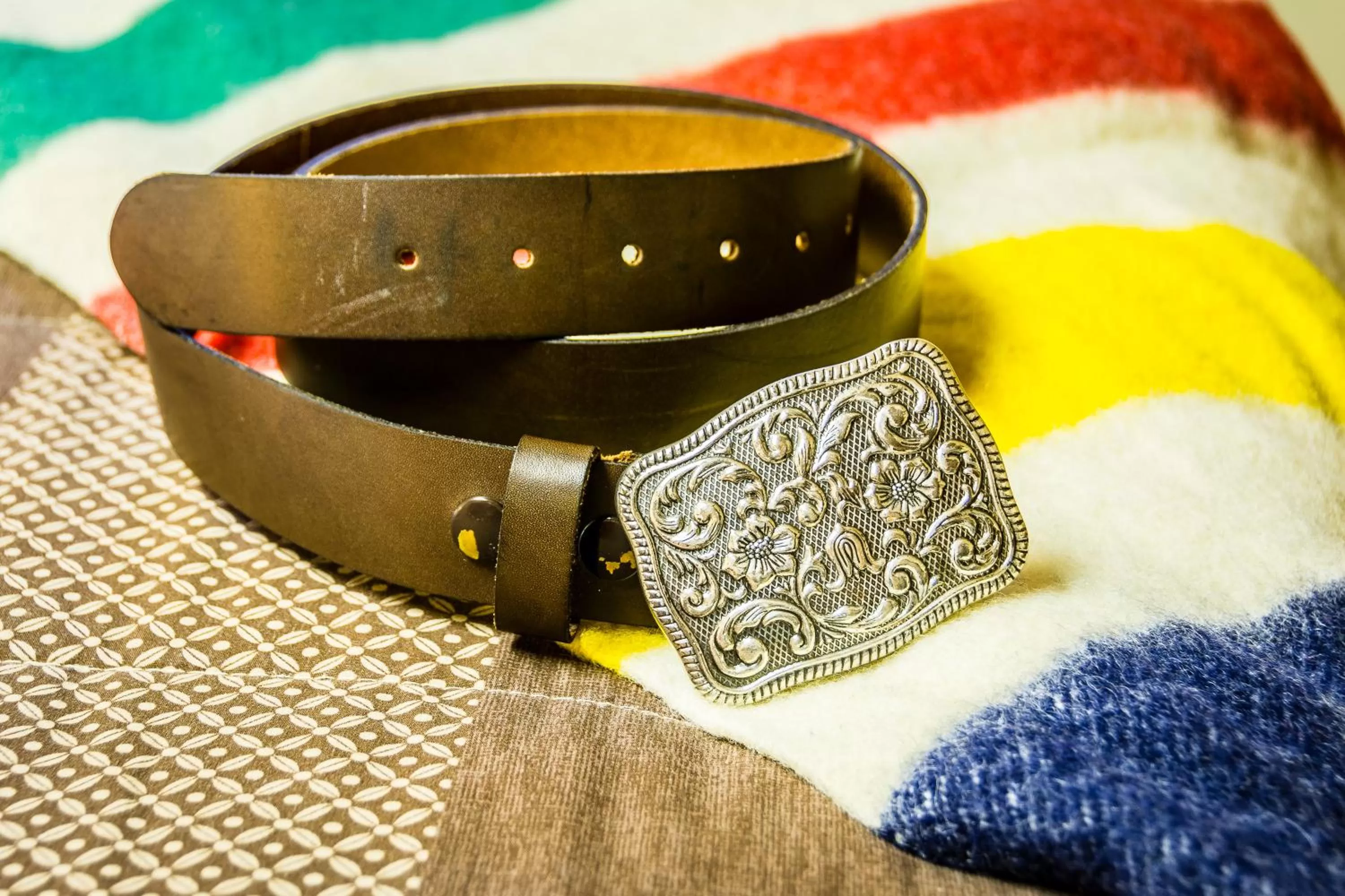 Decorative detail in Rustlers Lodge