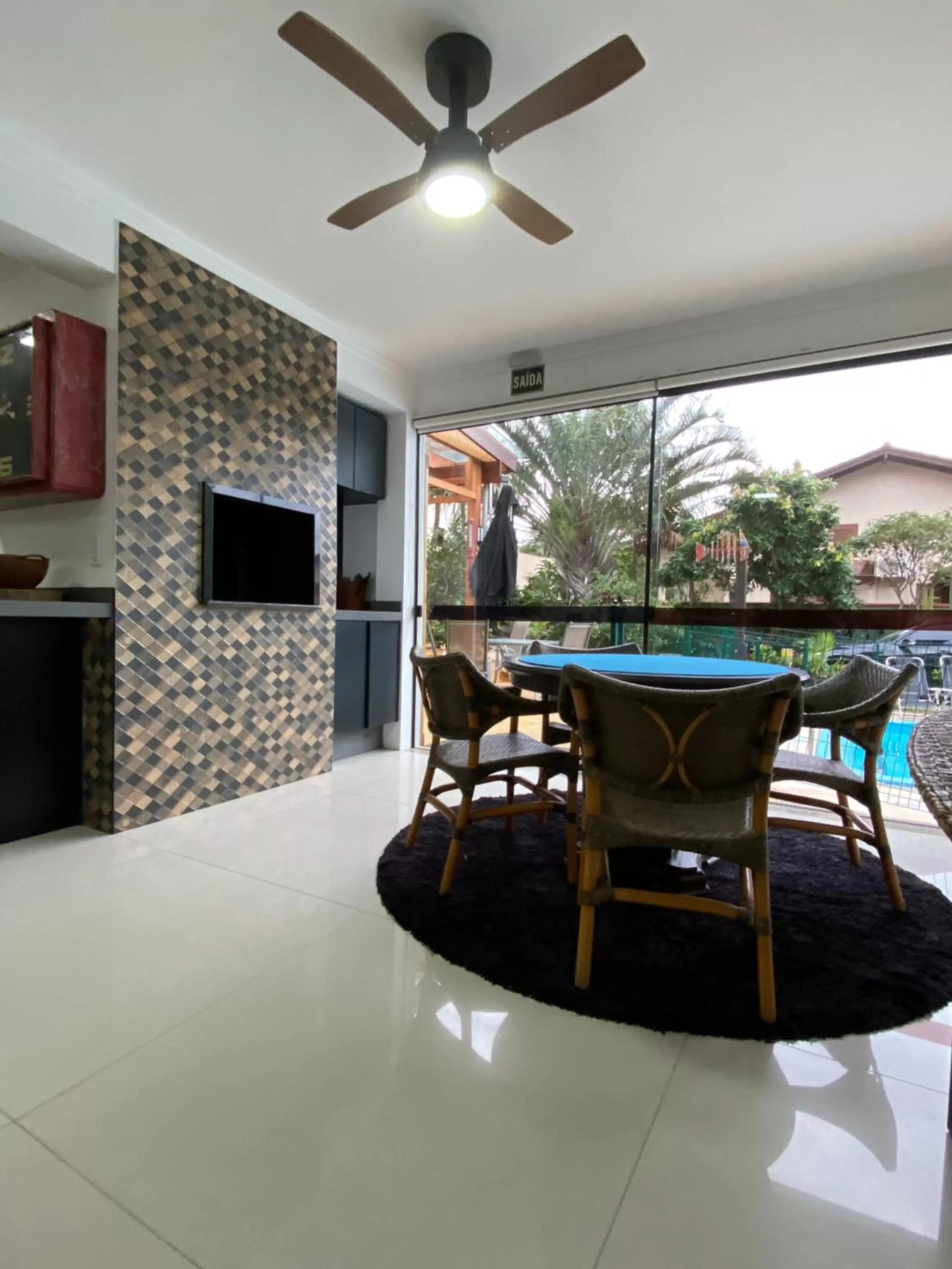 BBQ facilities in Pousada Casa da Praia