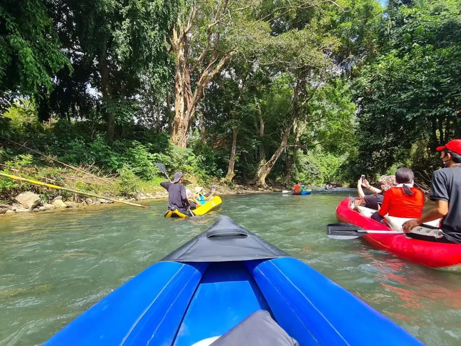Canoeing in Khaosok Rainforest Resort