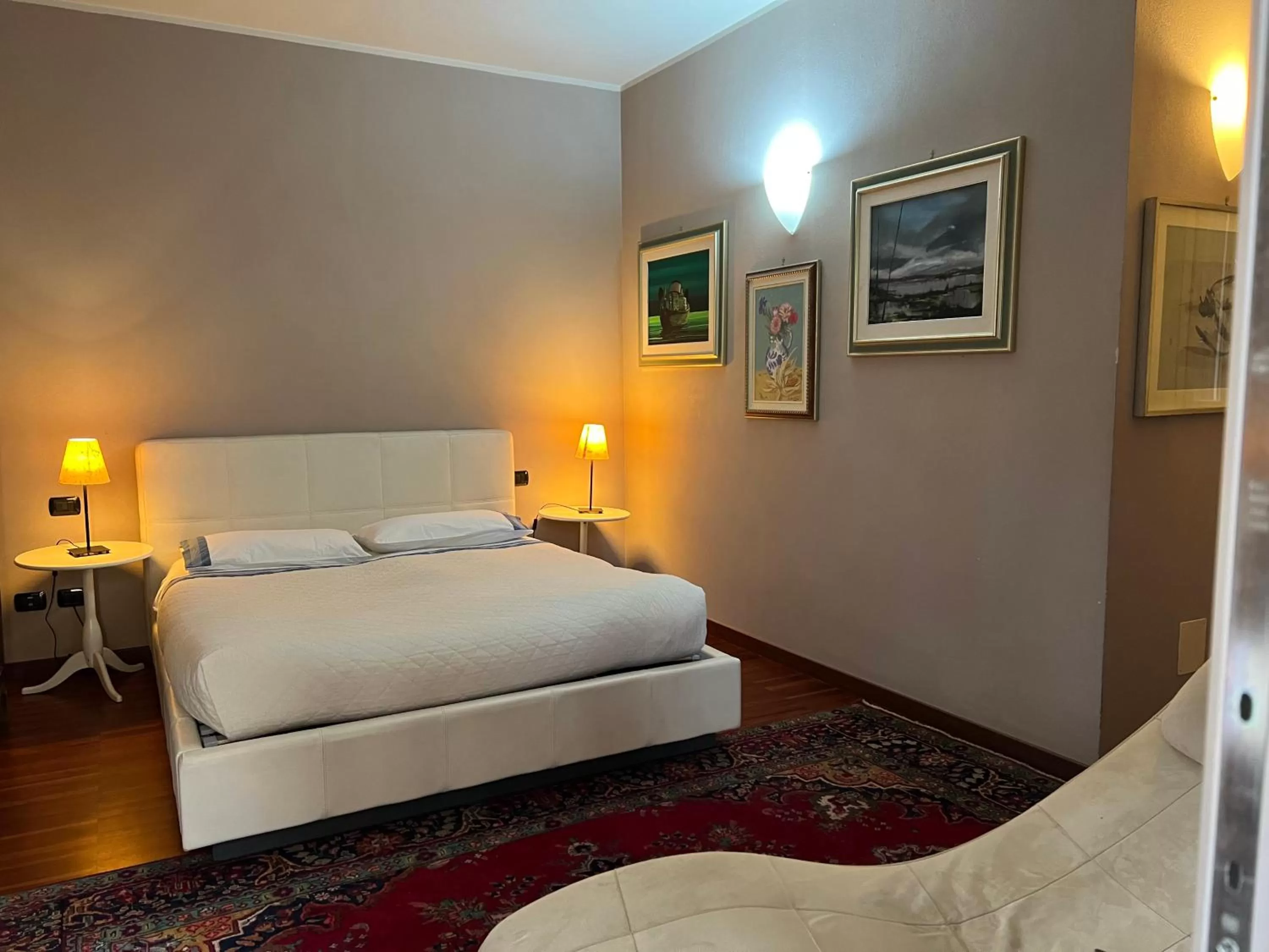 Bed in A Casa Di Paola Suite