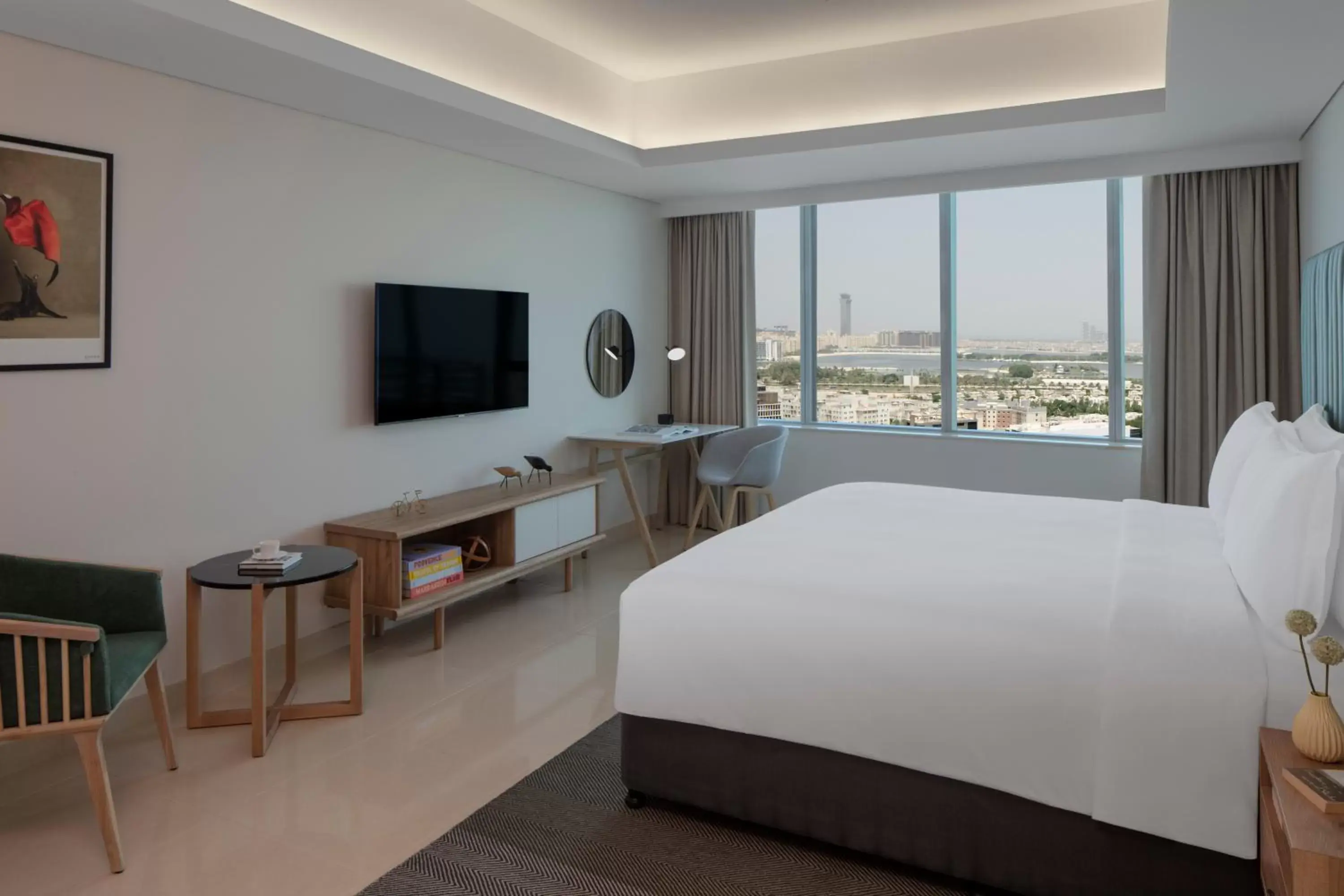 Photo of the whole room in Staybridge Suites Dubai Internet City, an IHG Hotel