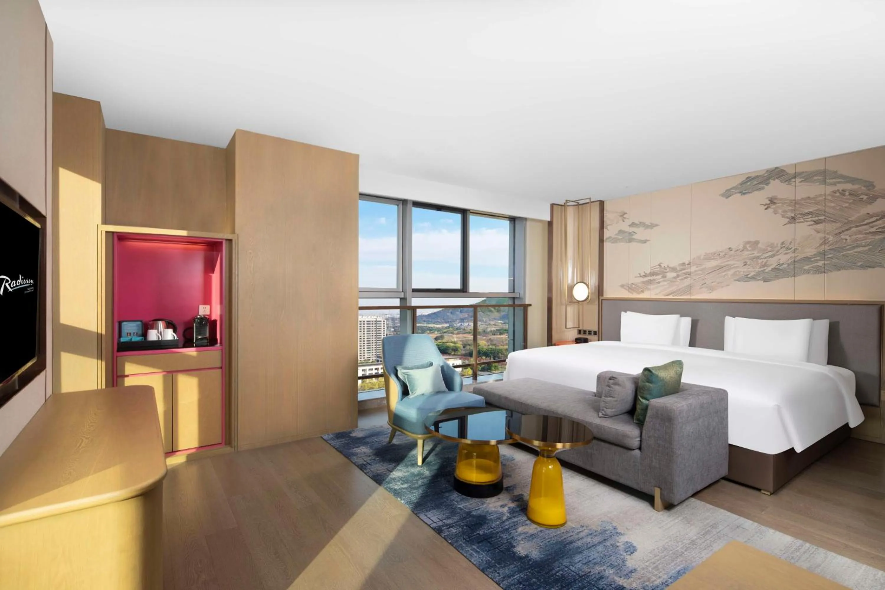 Bedroom, Bed in Radisson Suzhou