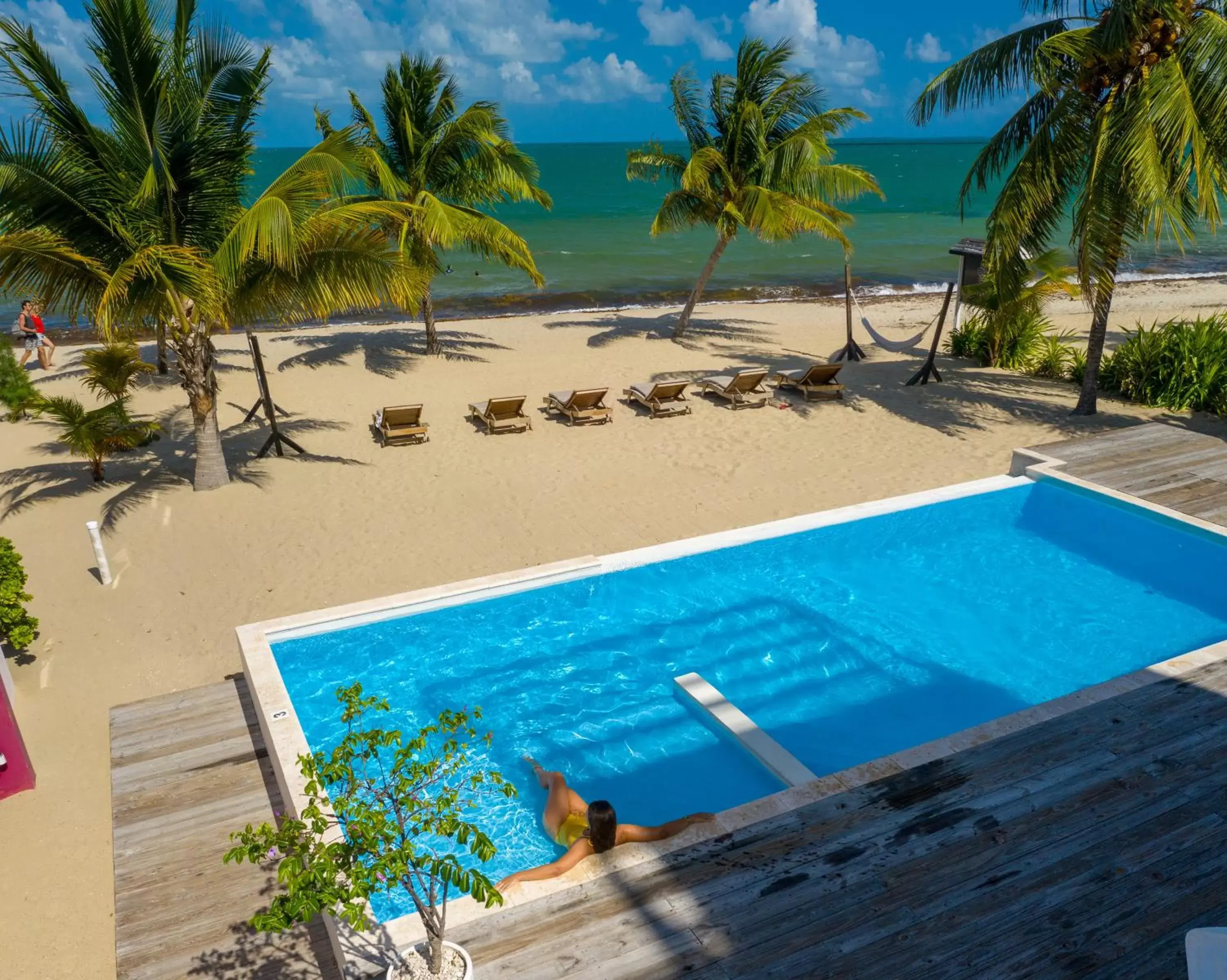 Pool View in The Ellysian Boutique Hotel