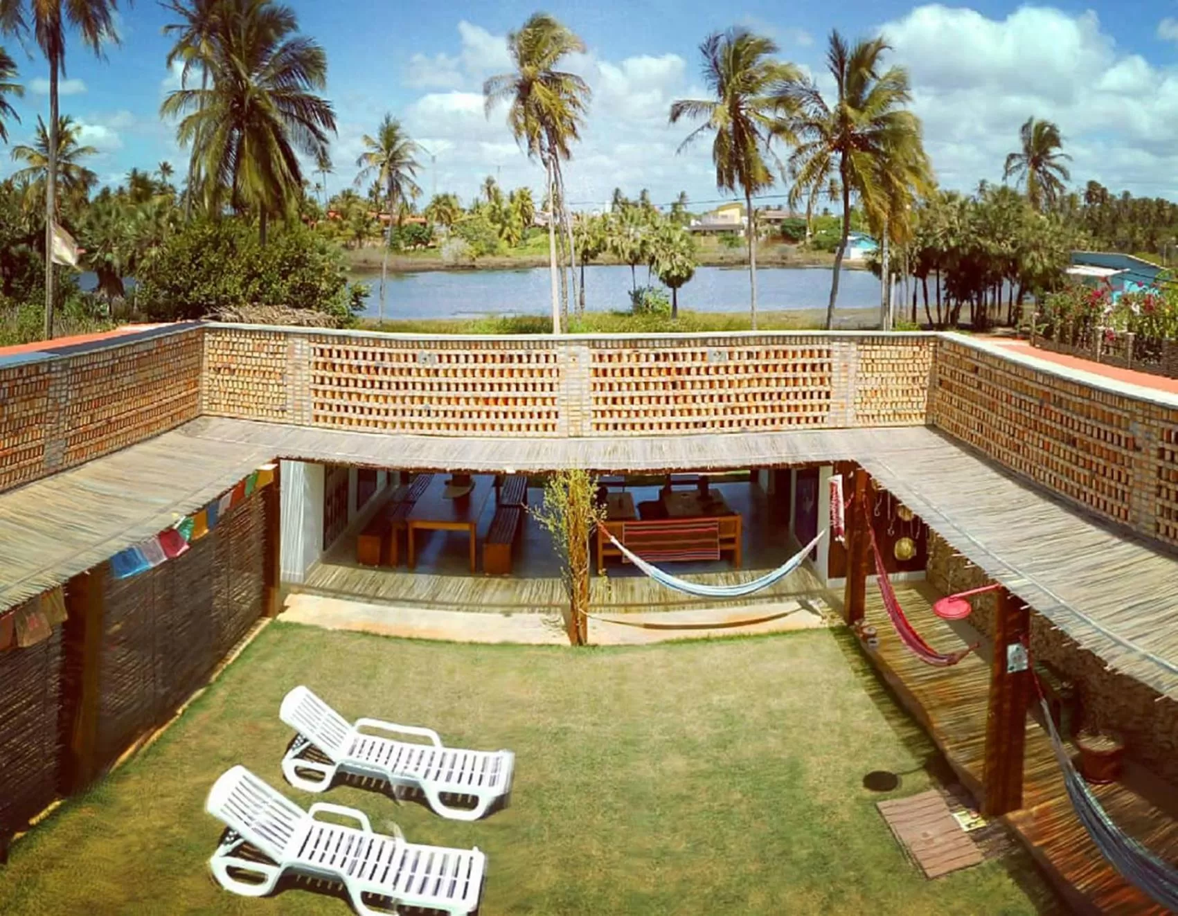 Garden in Pousada Casa de João Kitehouse