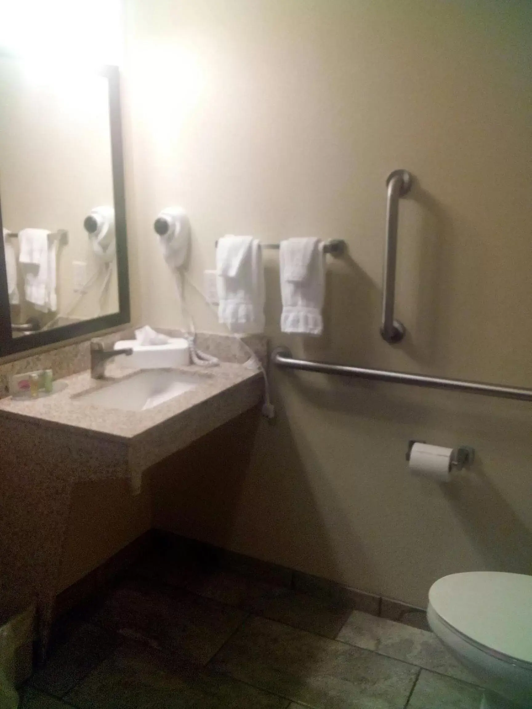 Bathroom in Cobblestone Hotel & Suites - Devils Lake