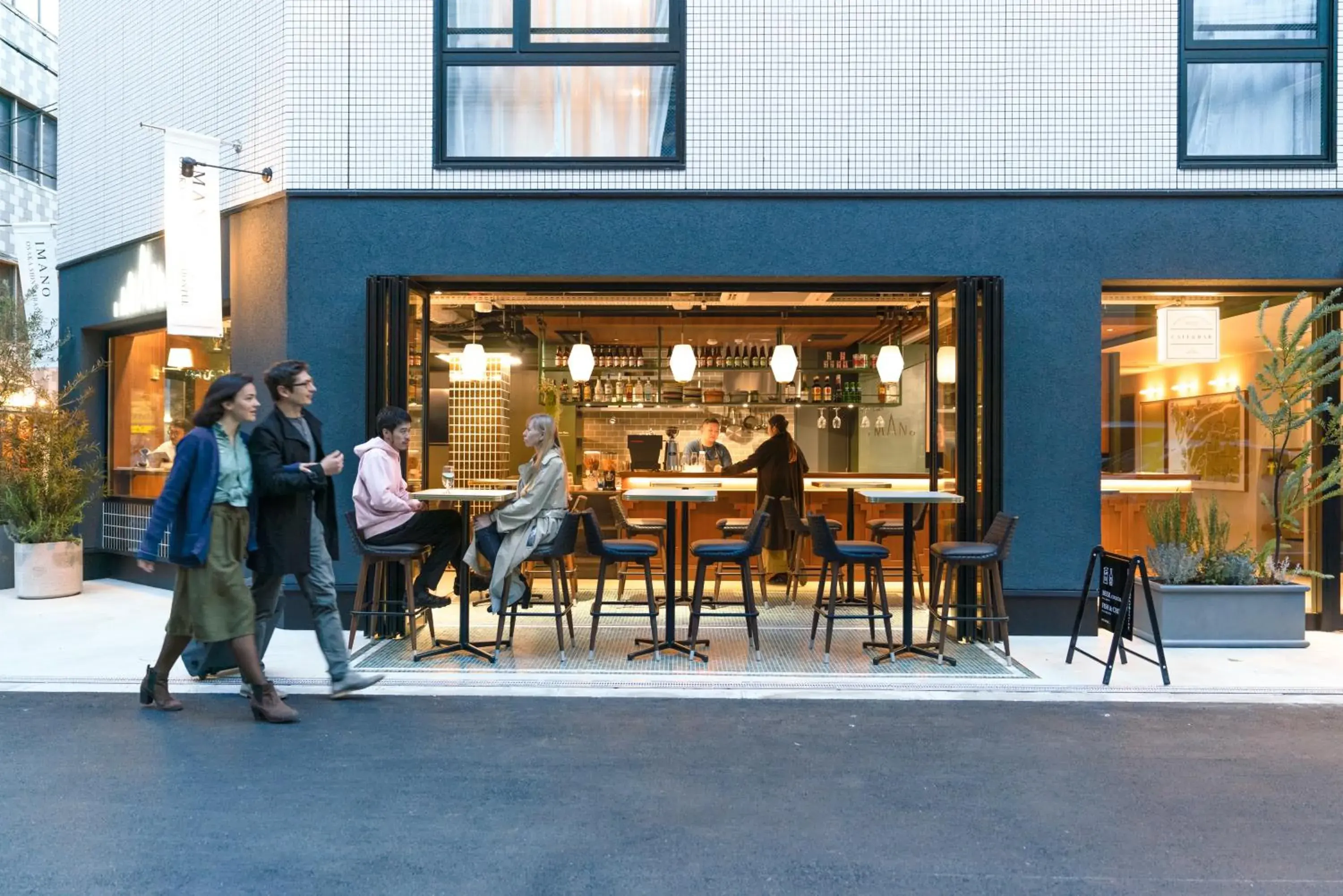 Property building in IMANO OSAKA SHINSAIBASHI HOSTEL Property building in IMANO OSAKA SHINSAIBASHI HOSTEL