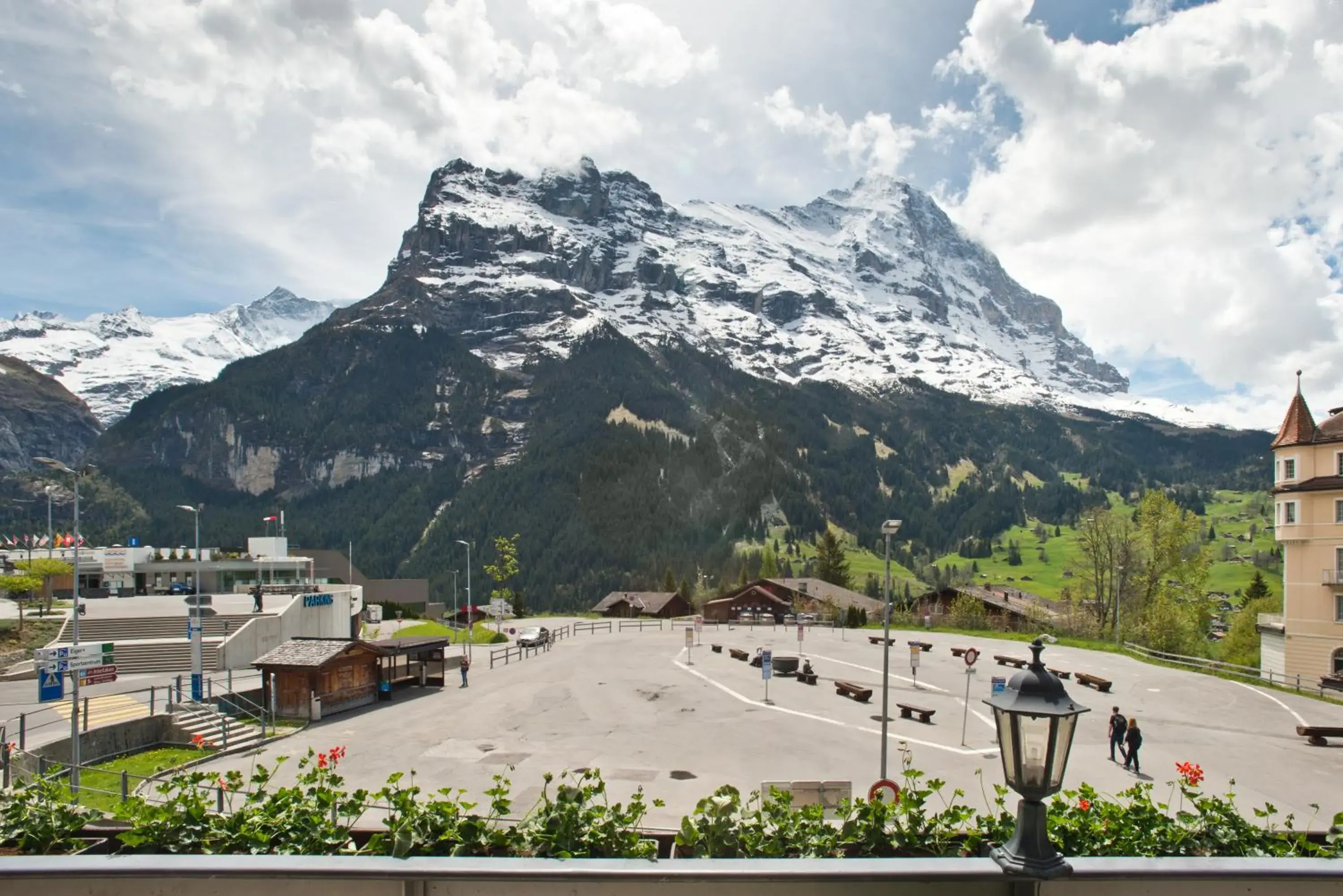 Natural landscape, Mountain View in Hotel Bernerhof Grindelwald
