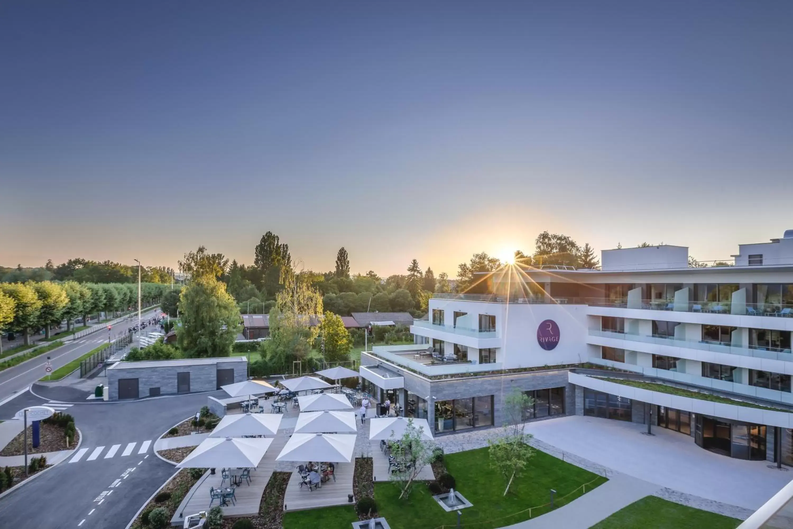 Property building in Rivage Hôtel & Spa Annecy Property building in Rivage Hôtel & Spa Annecy