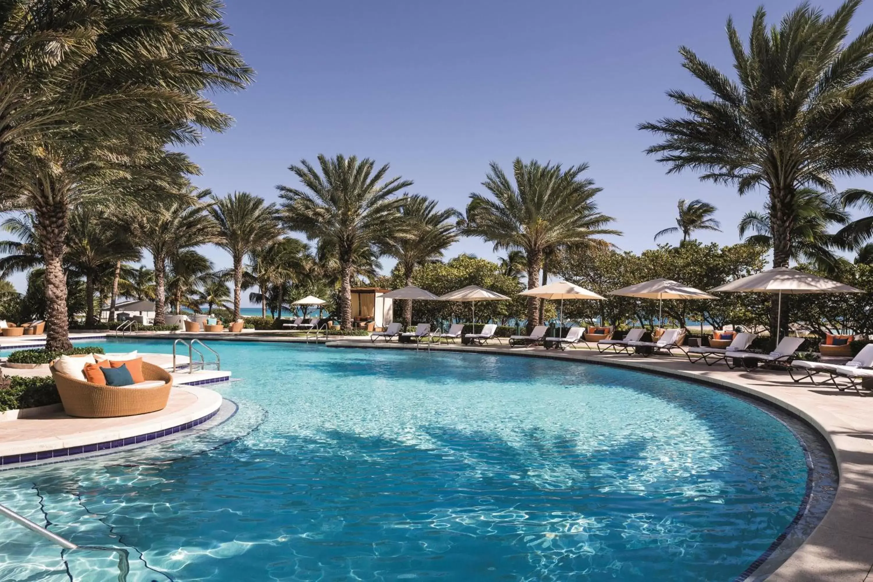 Swimming Pool in The Ritz-Carlton Bal Harbour, Miami