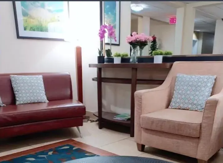 Lobby or reception, Seating Area in Candlewood Suites Houston Medical Center, an IHG Hotel