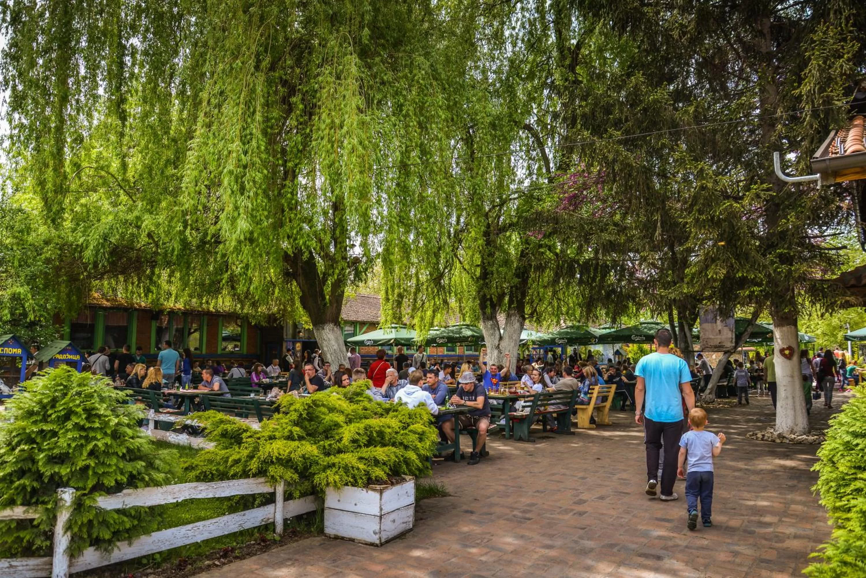 Restaurant/places to eat in B&B Etno Village Sunčana Reka