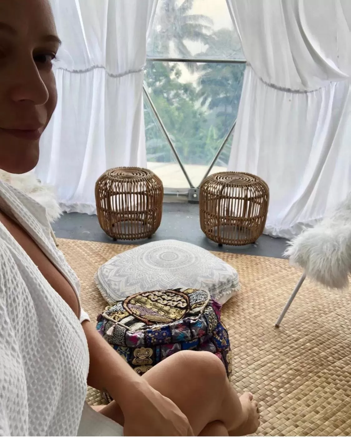 Patio in Bintana sa Paraiso Binunsaran