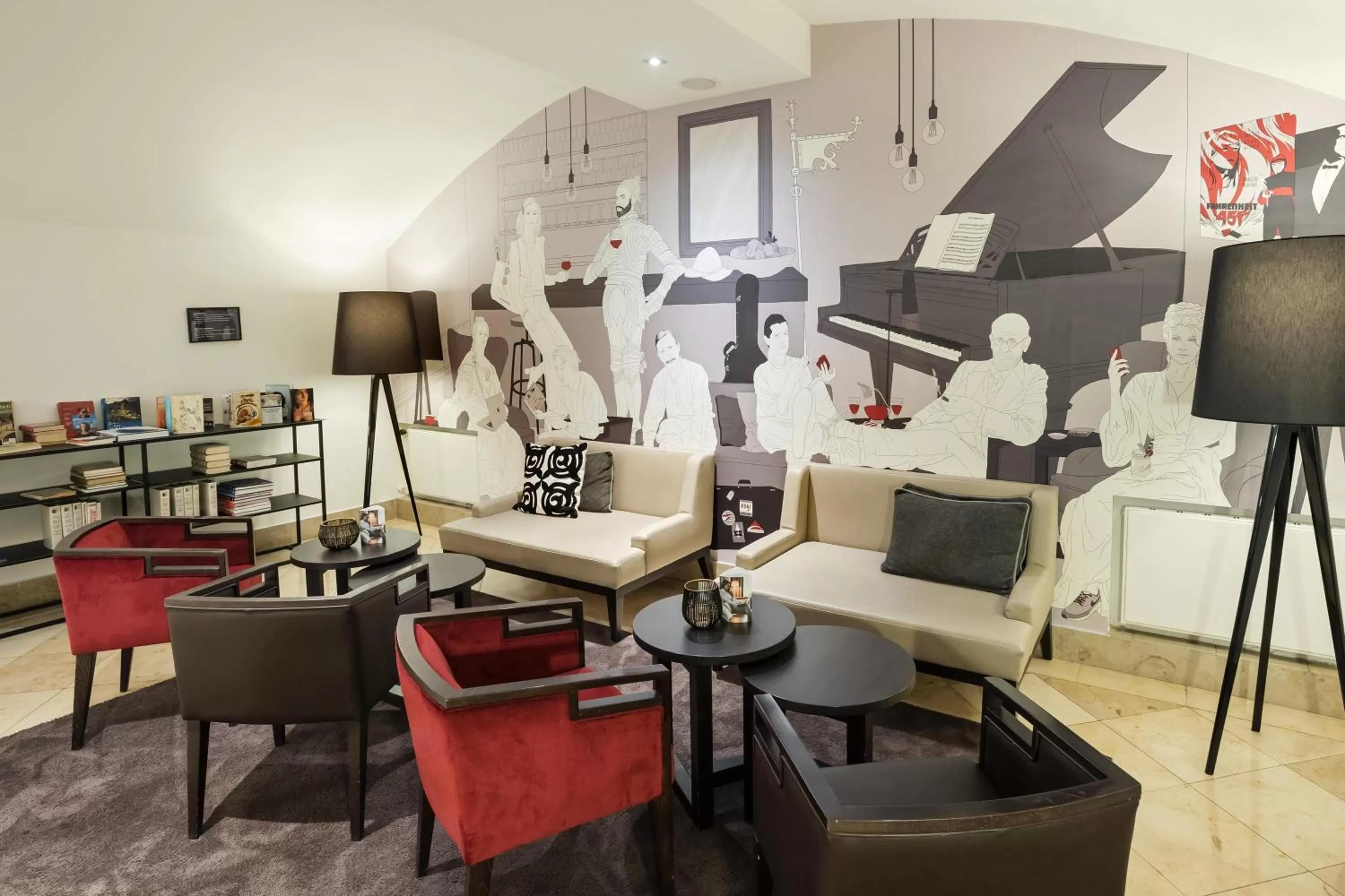 Lobby or reception in Hotel Rathauspark Wien, a member of Radisson Individuals