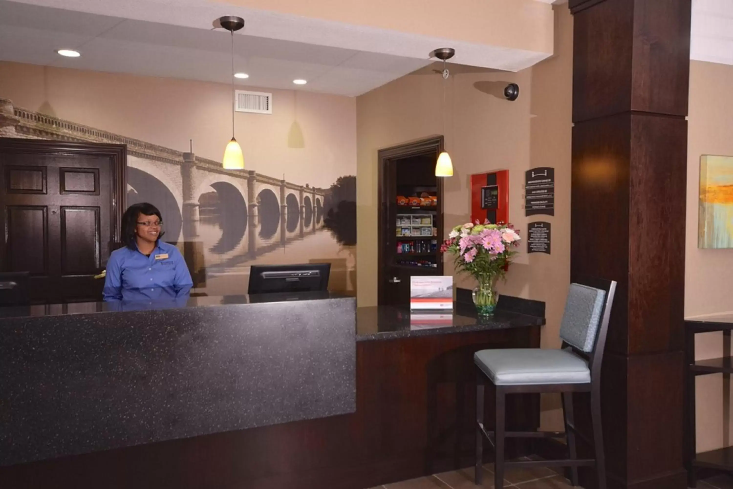 Property building, Lobby/Reception in Staybridge Suites - Cincinnati North, an IHG Hotel