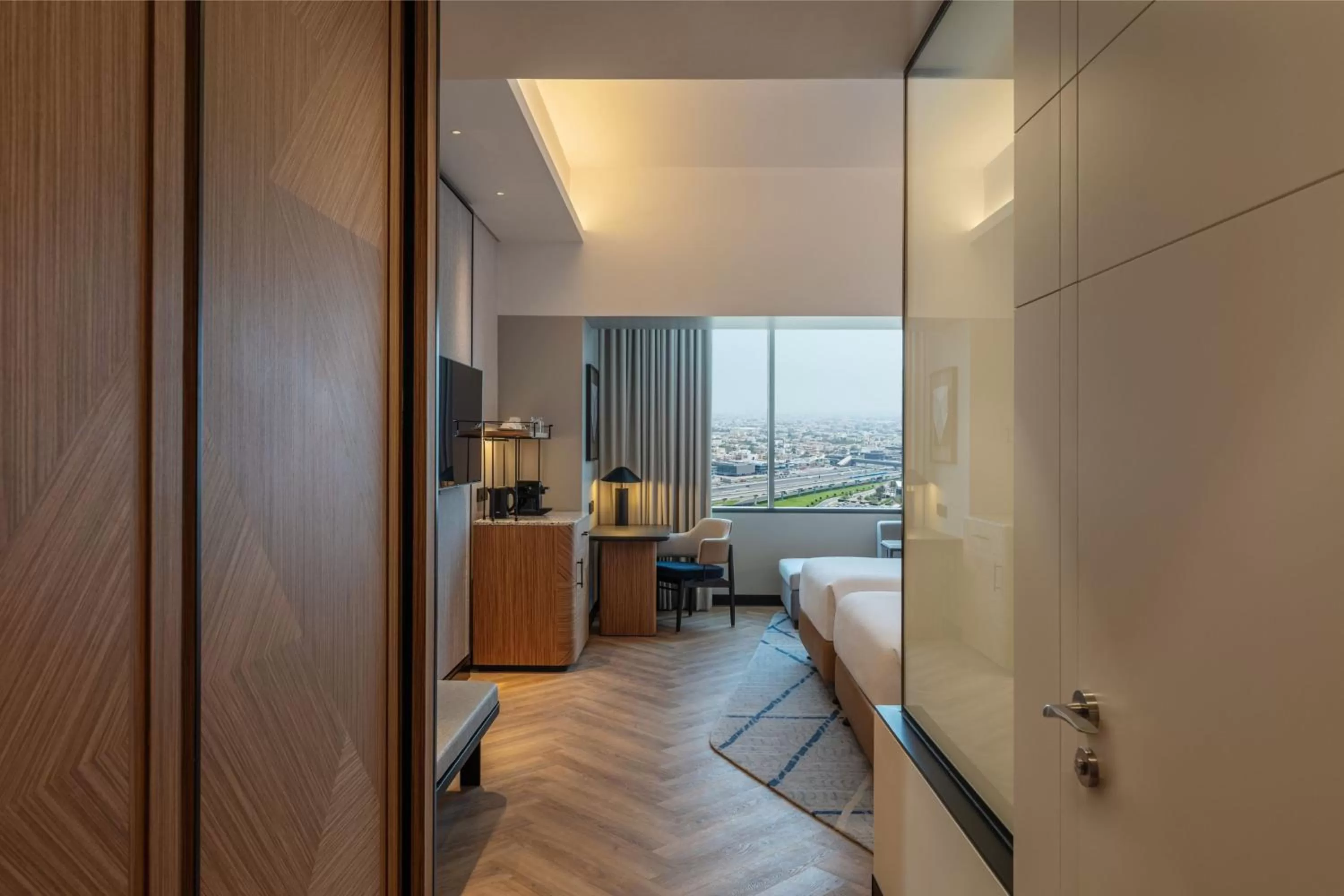 Bedroom, Bed in Sheraton Mall of the Emirates Hotel, Dubai