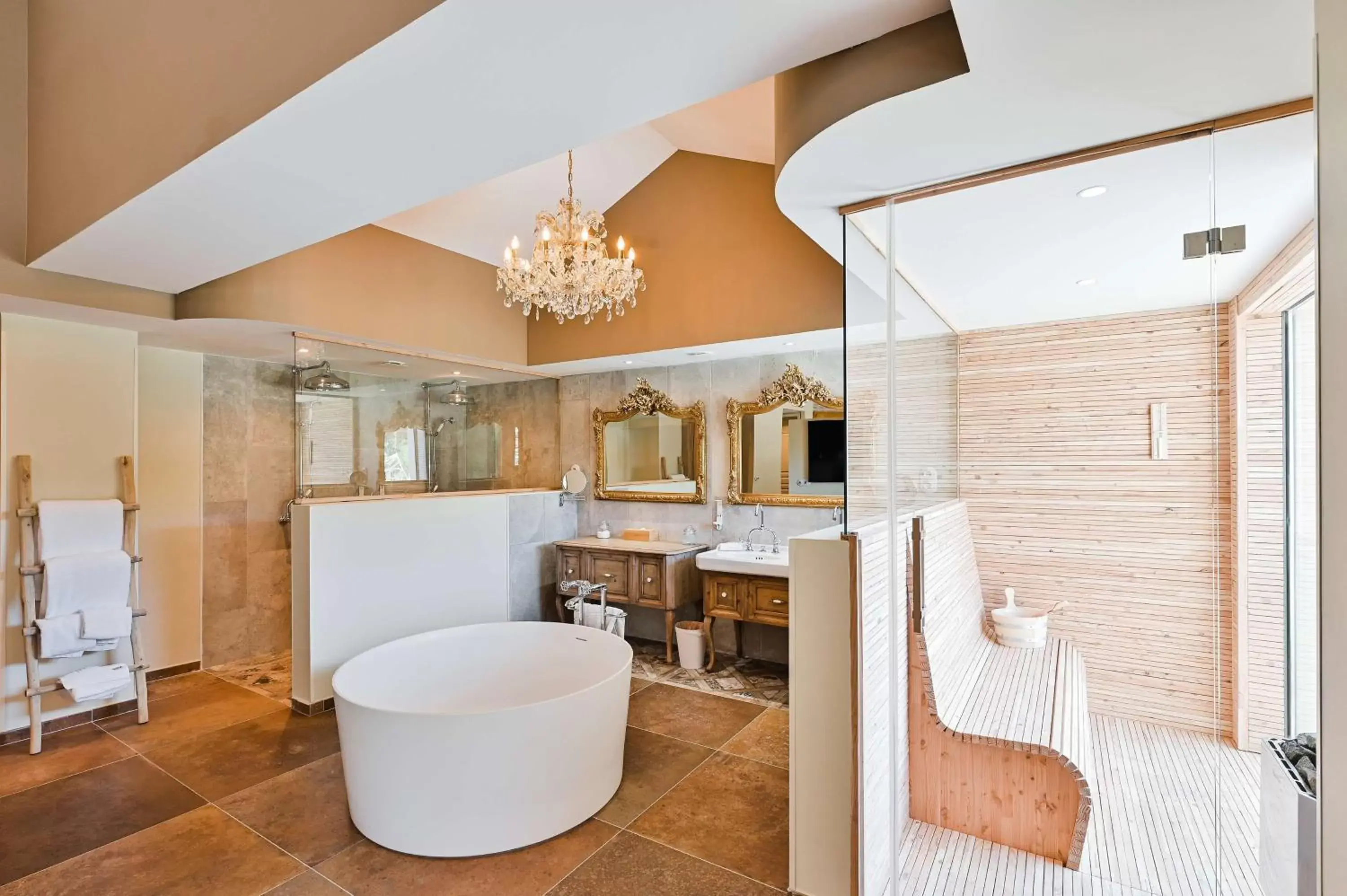 Bathroom in Le Hameau Des Pesquiers Ecolodge & Spa, Curio Collection By Hilton