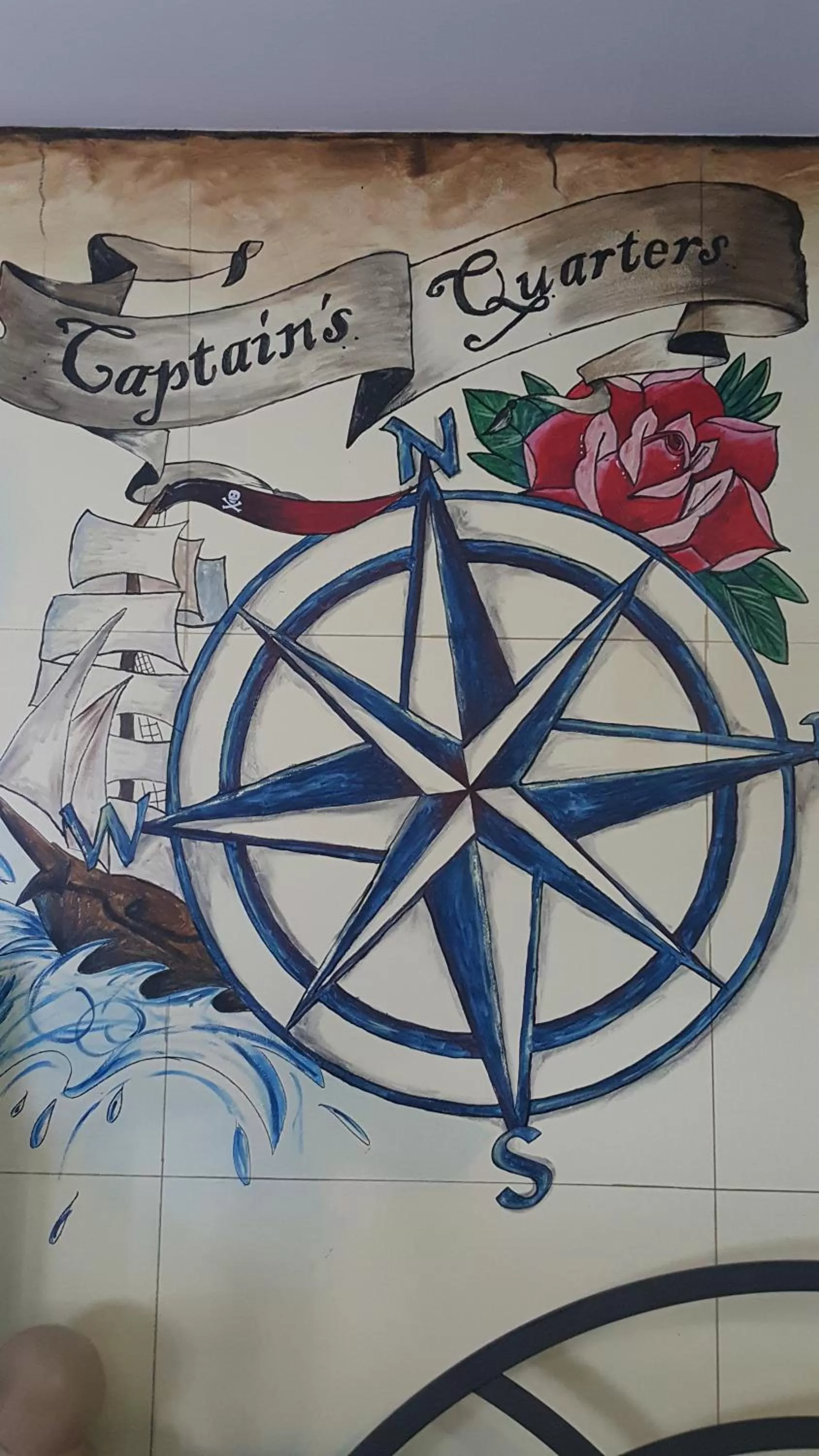 Decorative detail, Logo/Certificate/Sign/Award in The Pirate Haus Inn