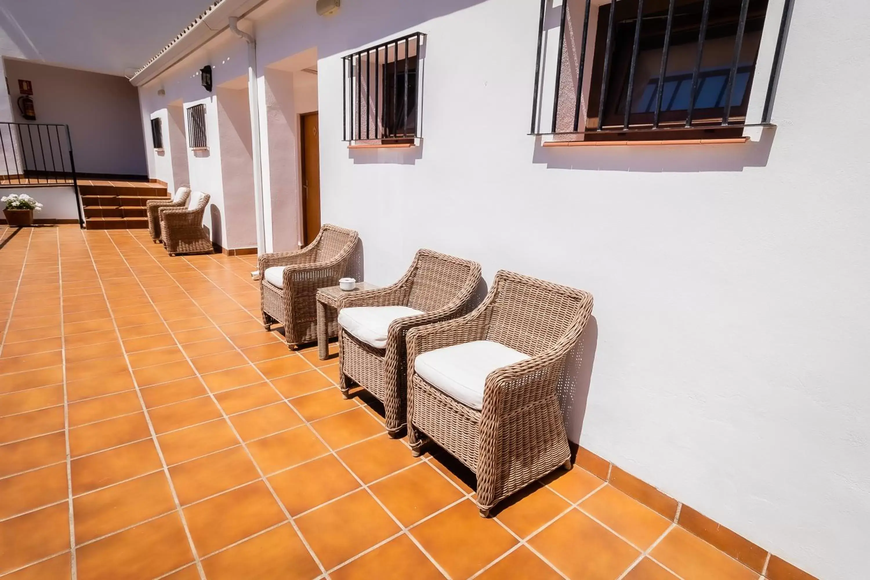Patio, Seating Area in Paloma Blanca Boutique Hotel- Adults Recommended
