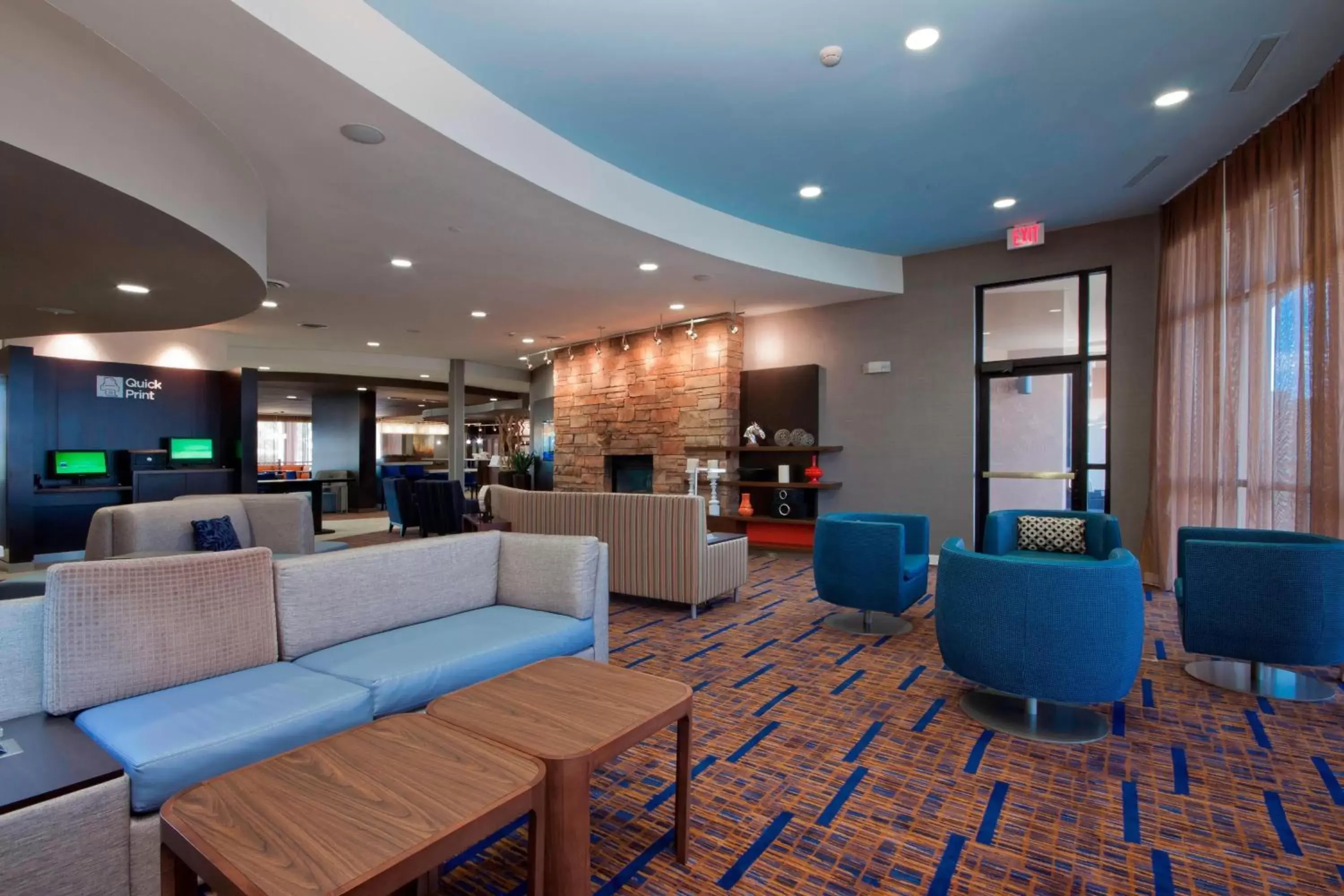 Lobby or reception, Lounge/Bar in Courtyard by Marriott Amarillo West/Medical Center