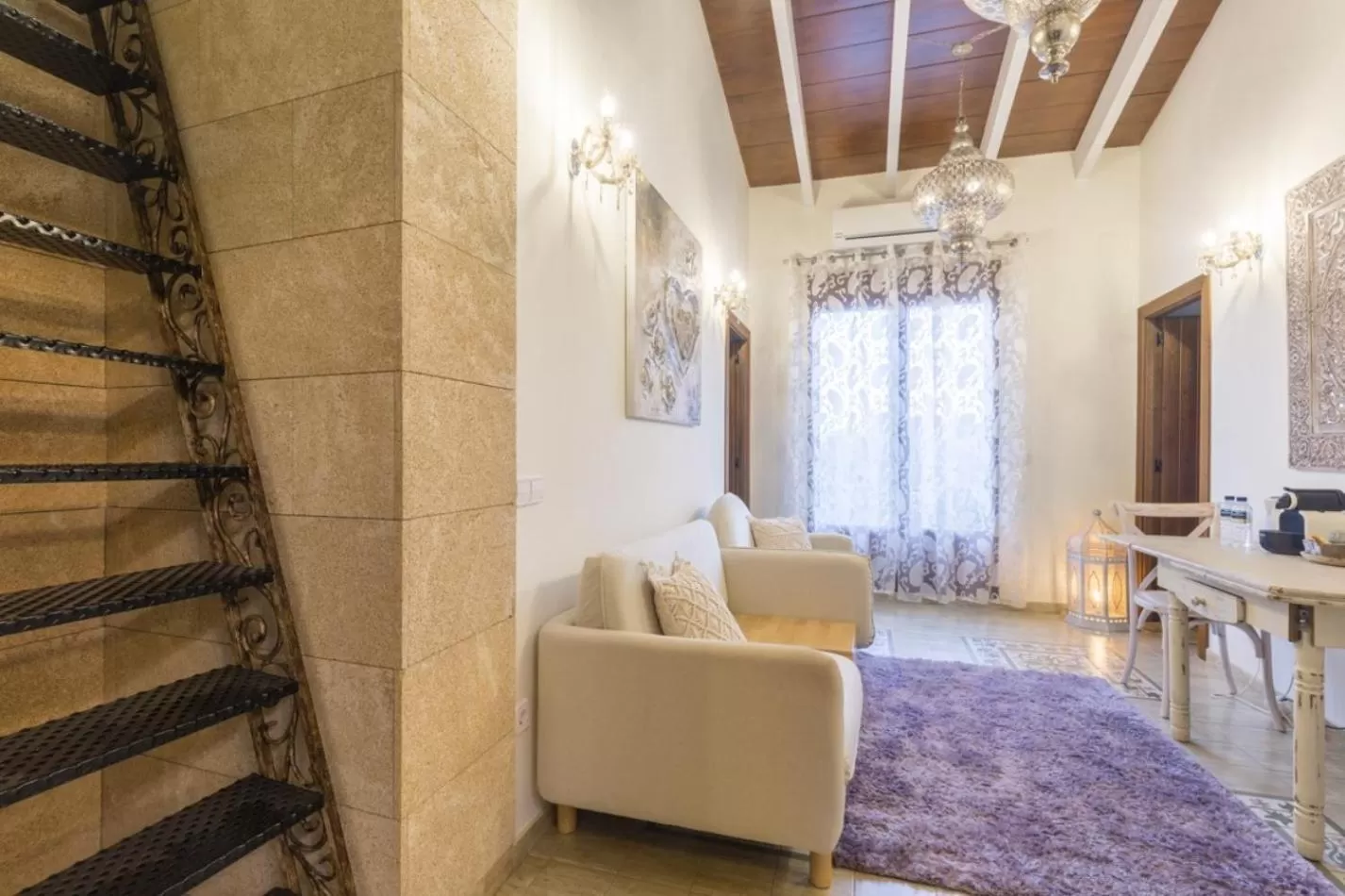 Living room in Casa Mistela