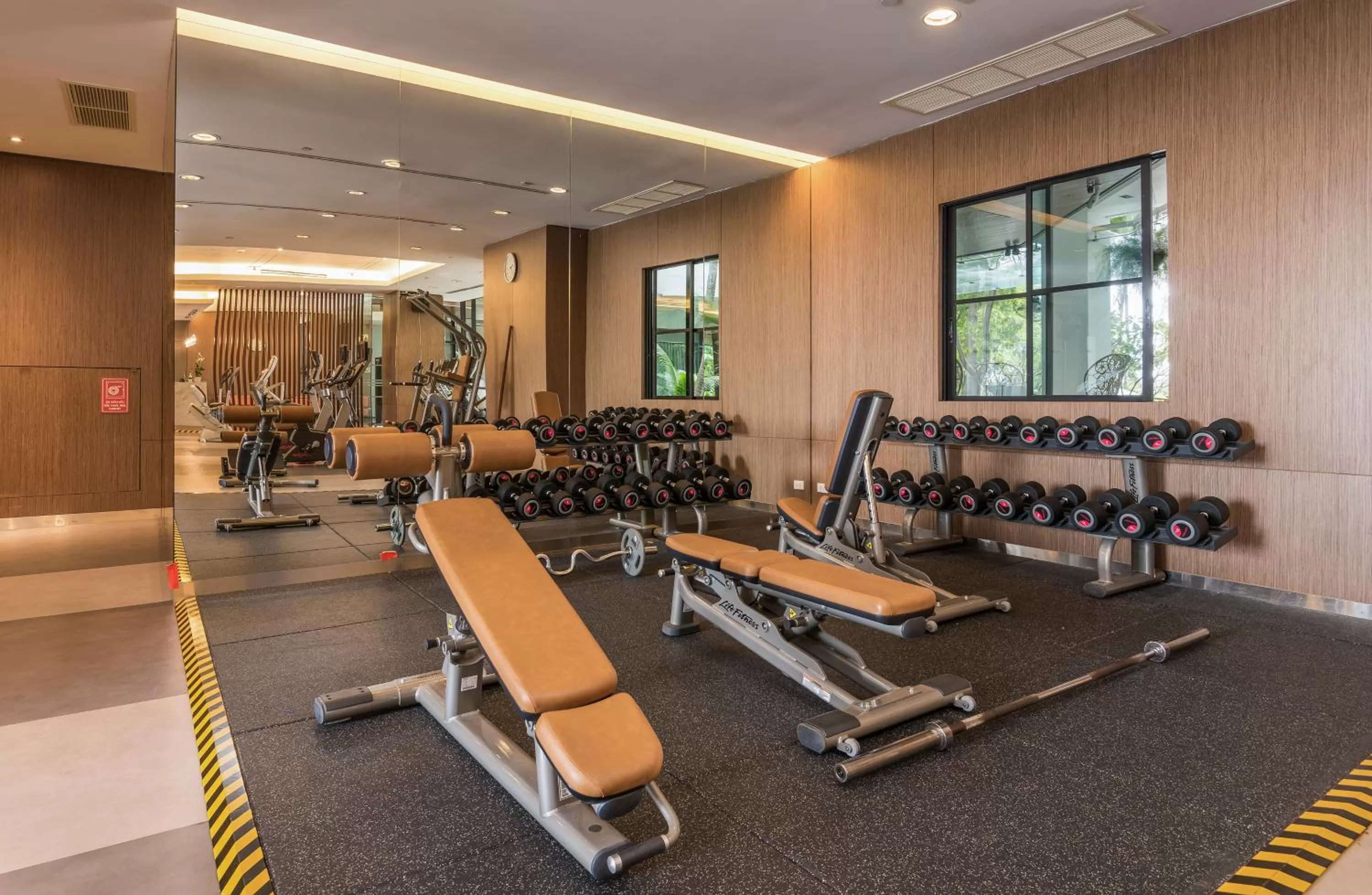 Fitness centre/facilities in Chatrium Sathon Bangkok