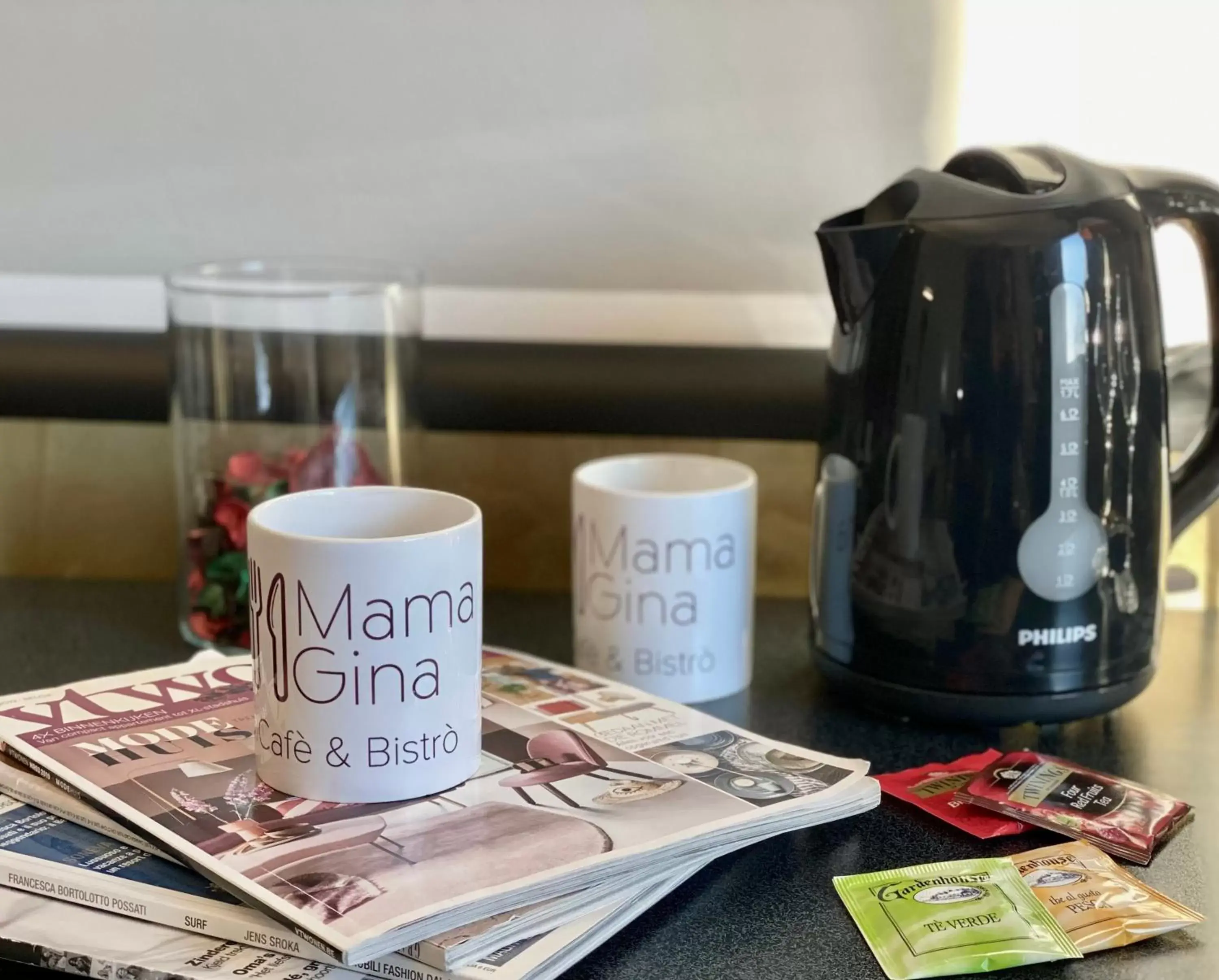 Coffee/tea facilities in Hotel Gardenia Fiera