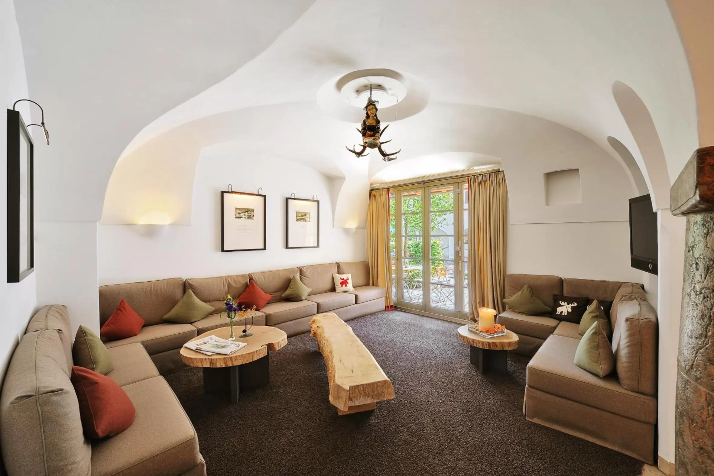 Lobby or reception in Hotel zur Post