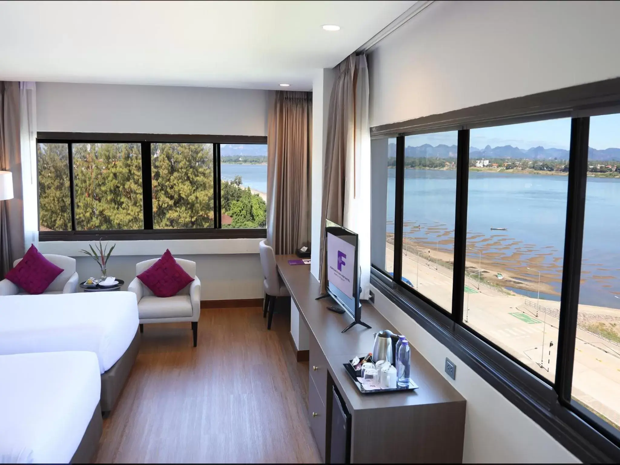 River view in Fortune River View Hotel Nakhon Phanom