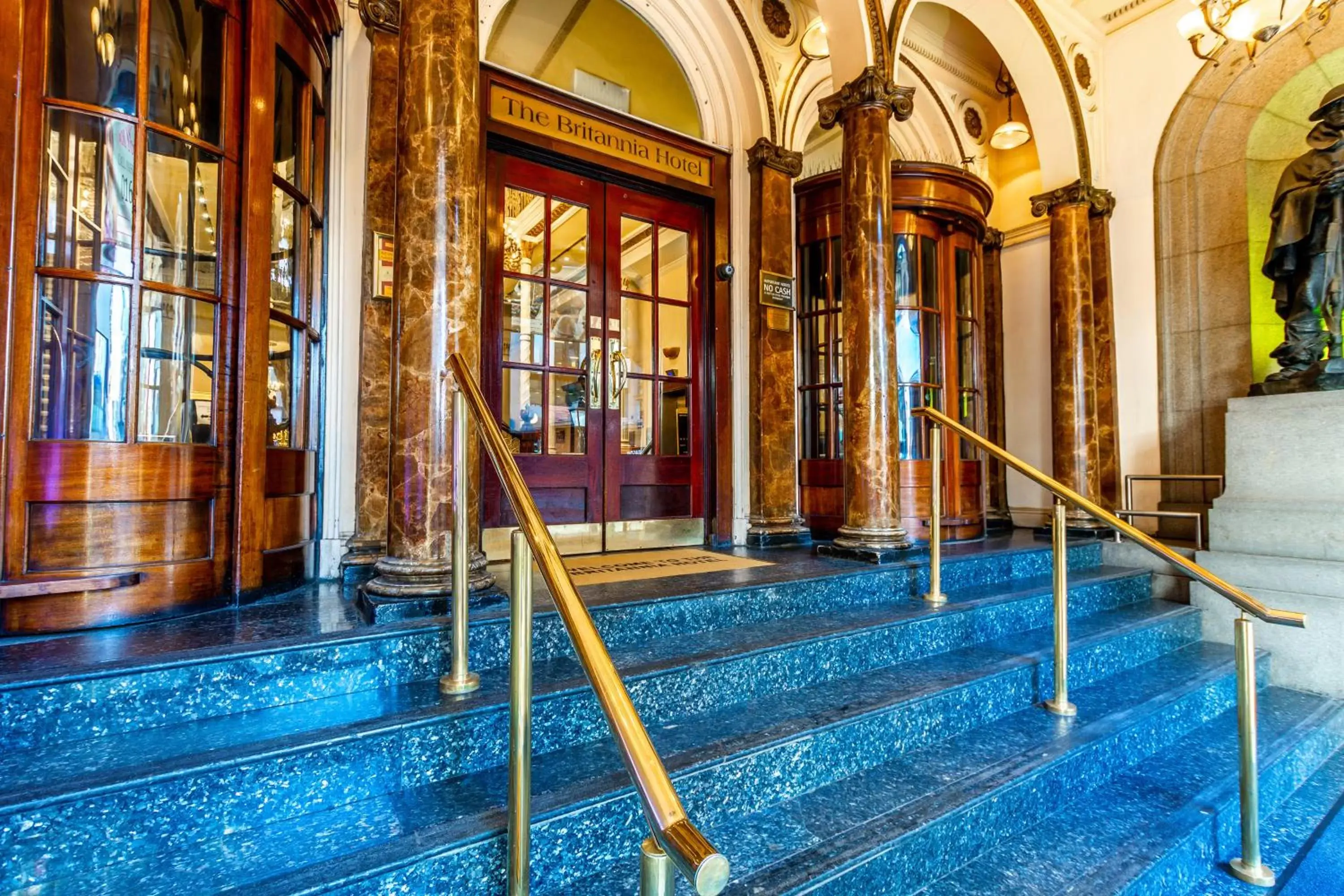 Facade/entrance, Swimming Pool in Britannia Hotel City Centre Manchester