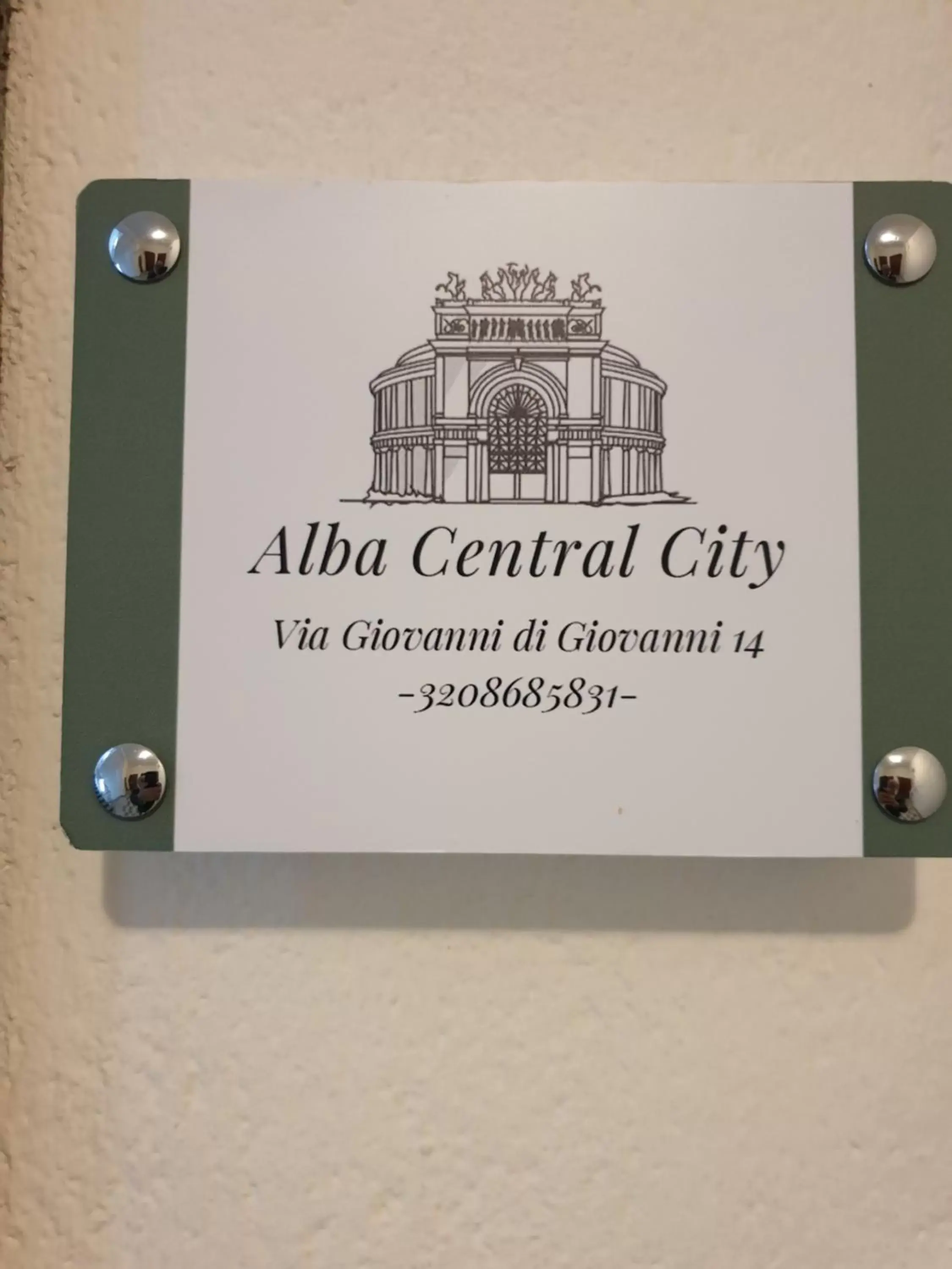 Property logo or sign in Alba central City