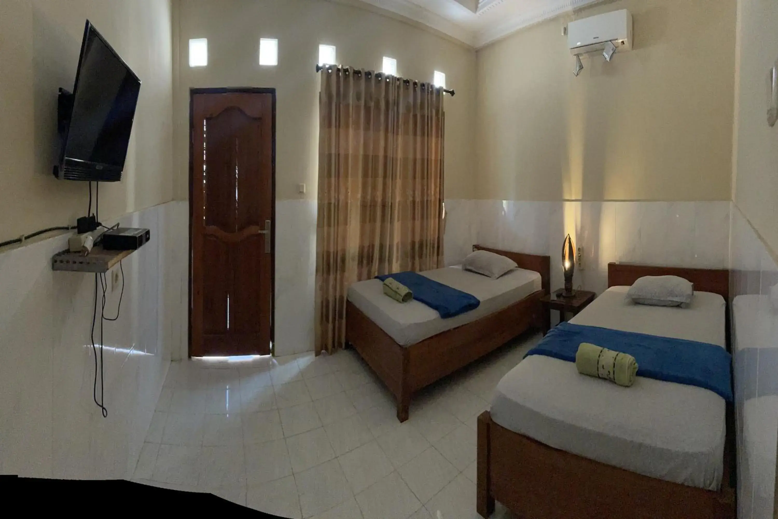 TV and multimedia, Bed in Sagita Bungalow