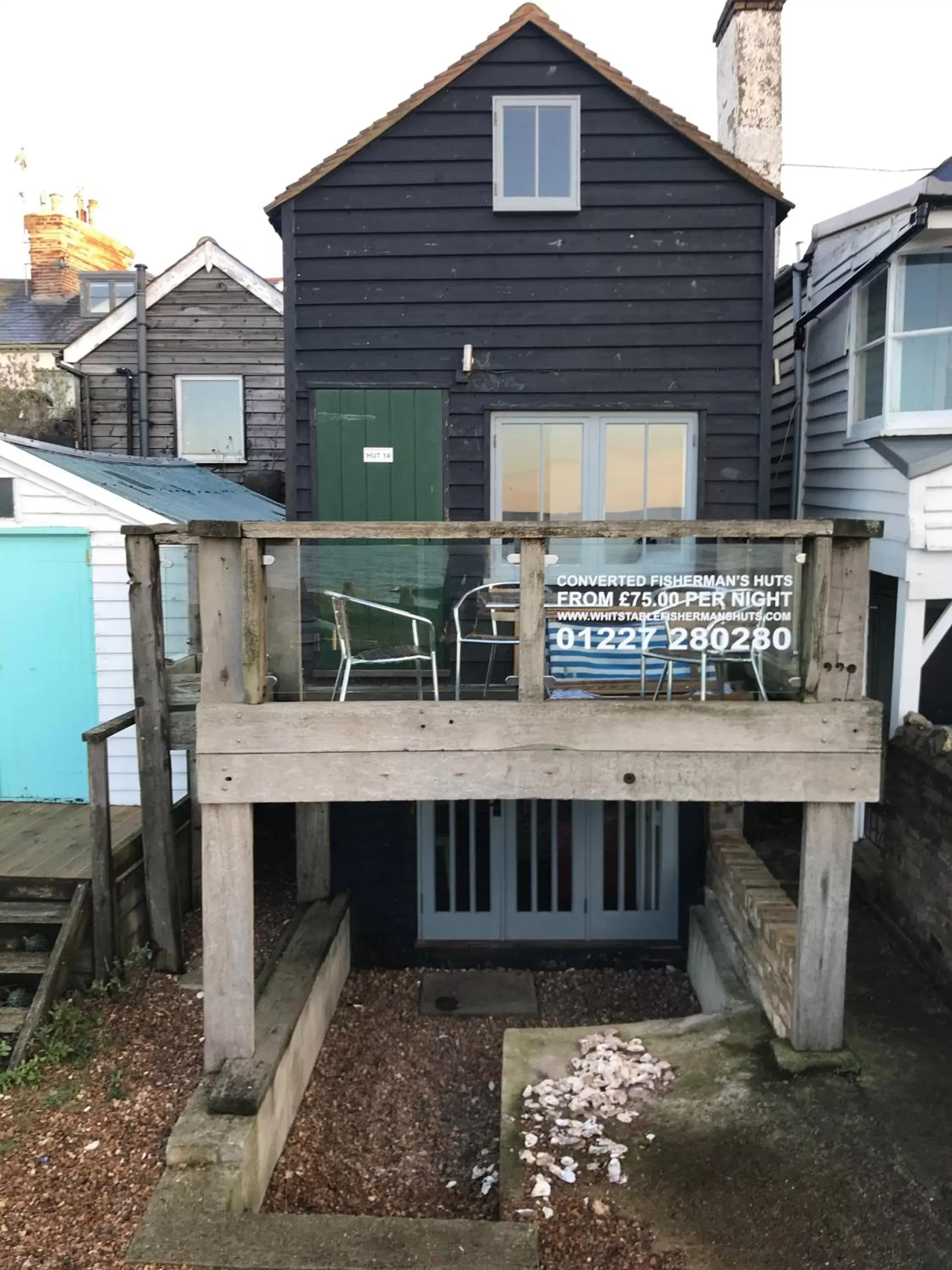 Property Building in Whitstable Fisherman's Huts