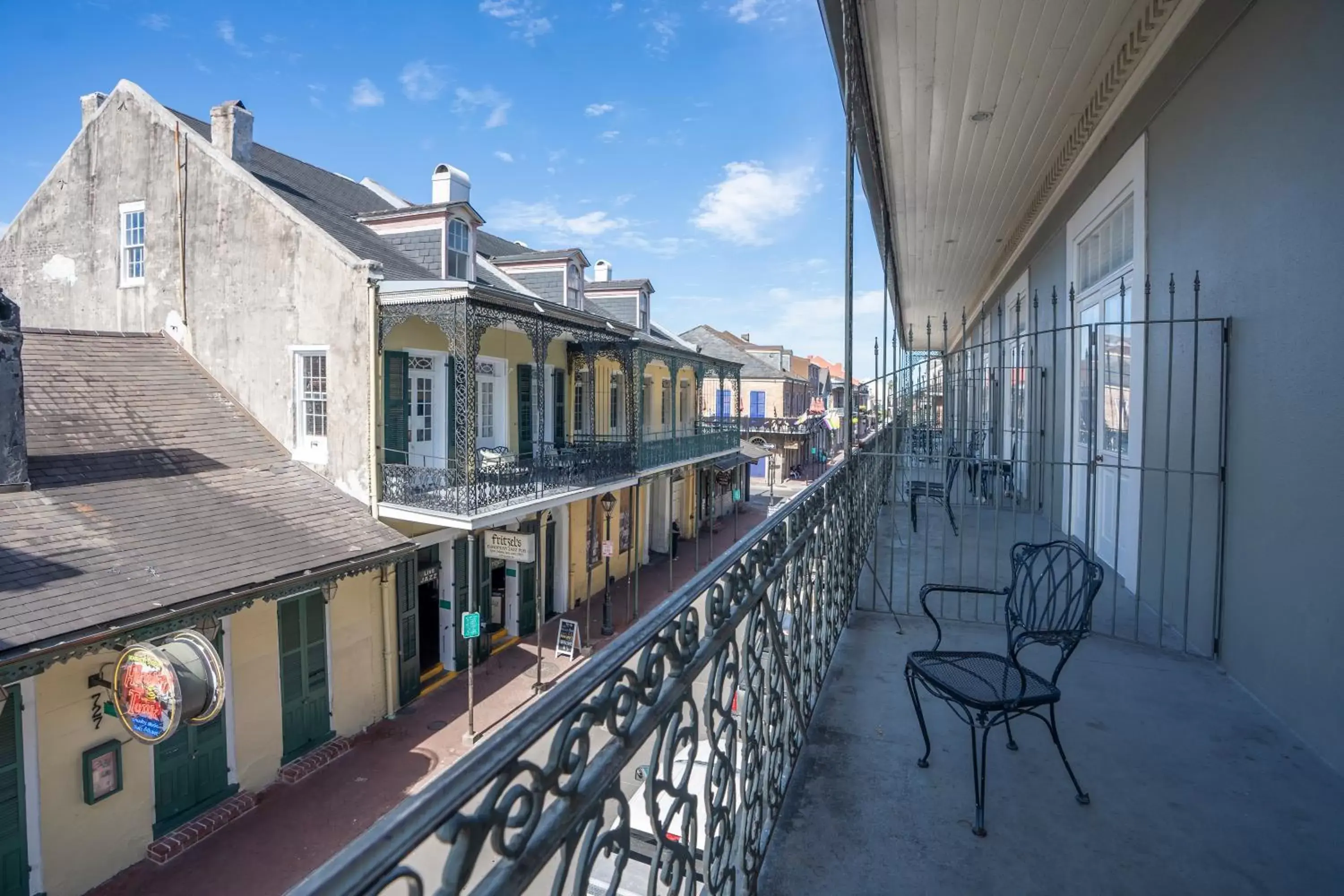 Street view, Balcony/Terrace in Bourbon Orleans Hotel