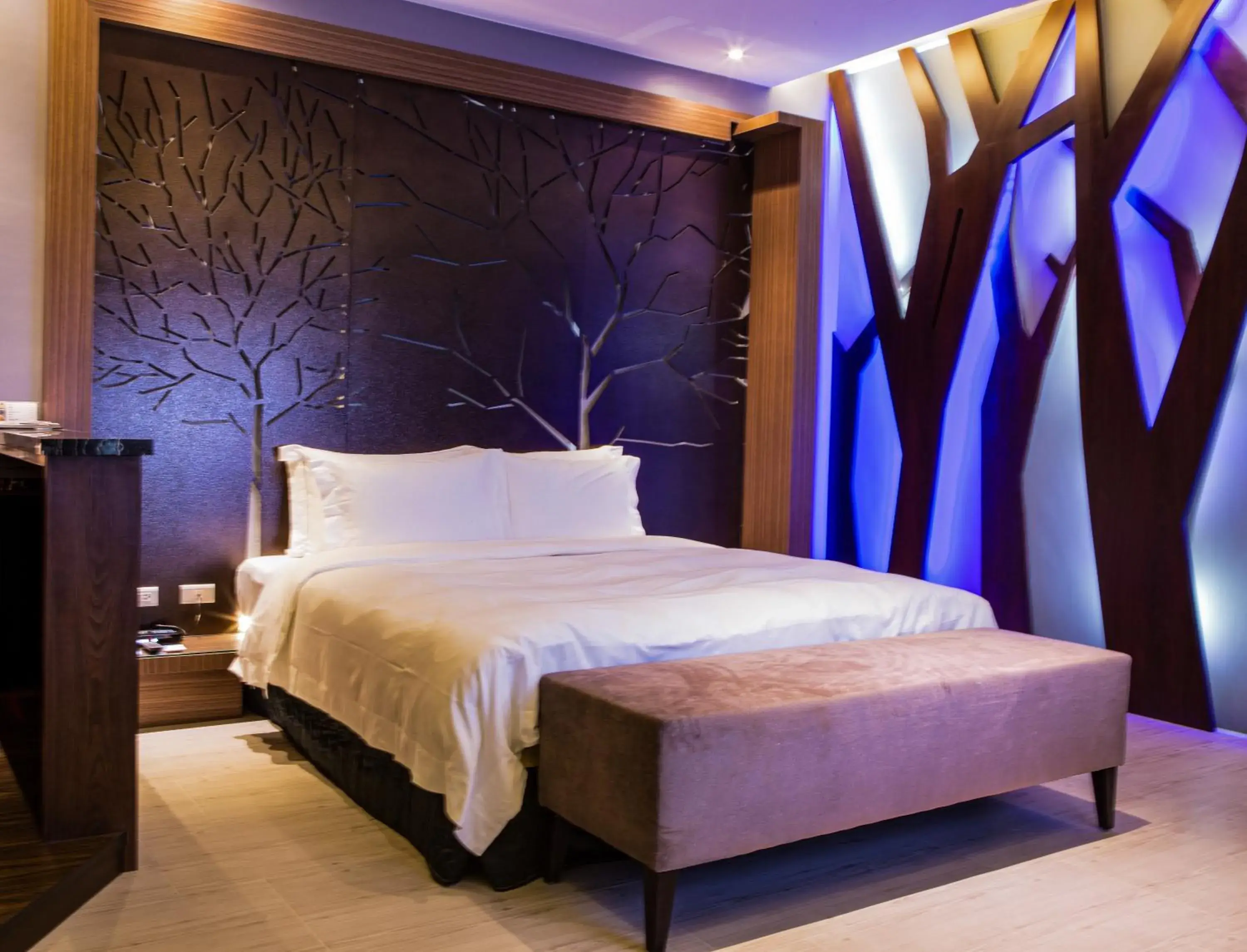 Bed in All-Ur Boutique Motel- Hua-Lian Branch