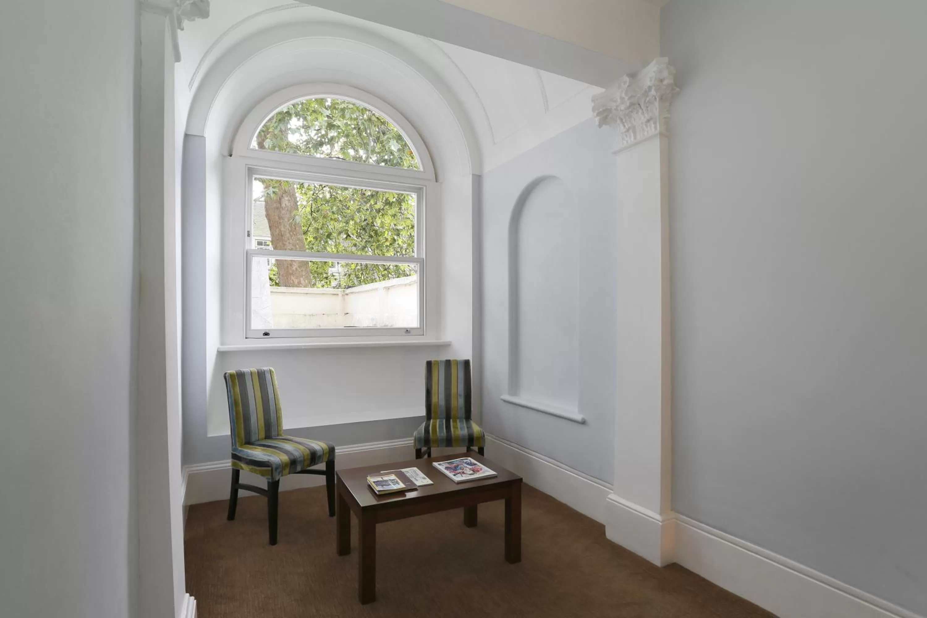 Seating area in Hyde Park Boutique Hotel