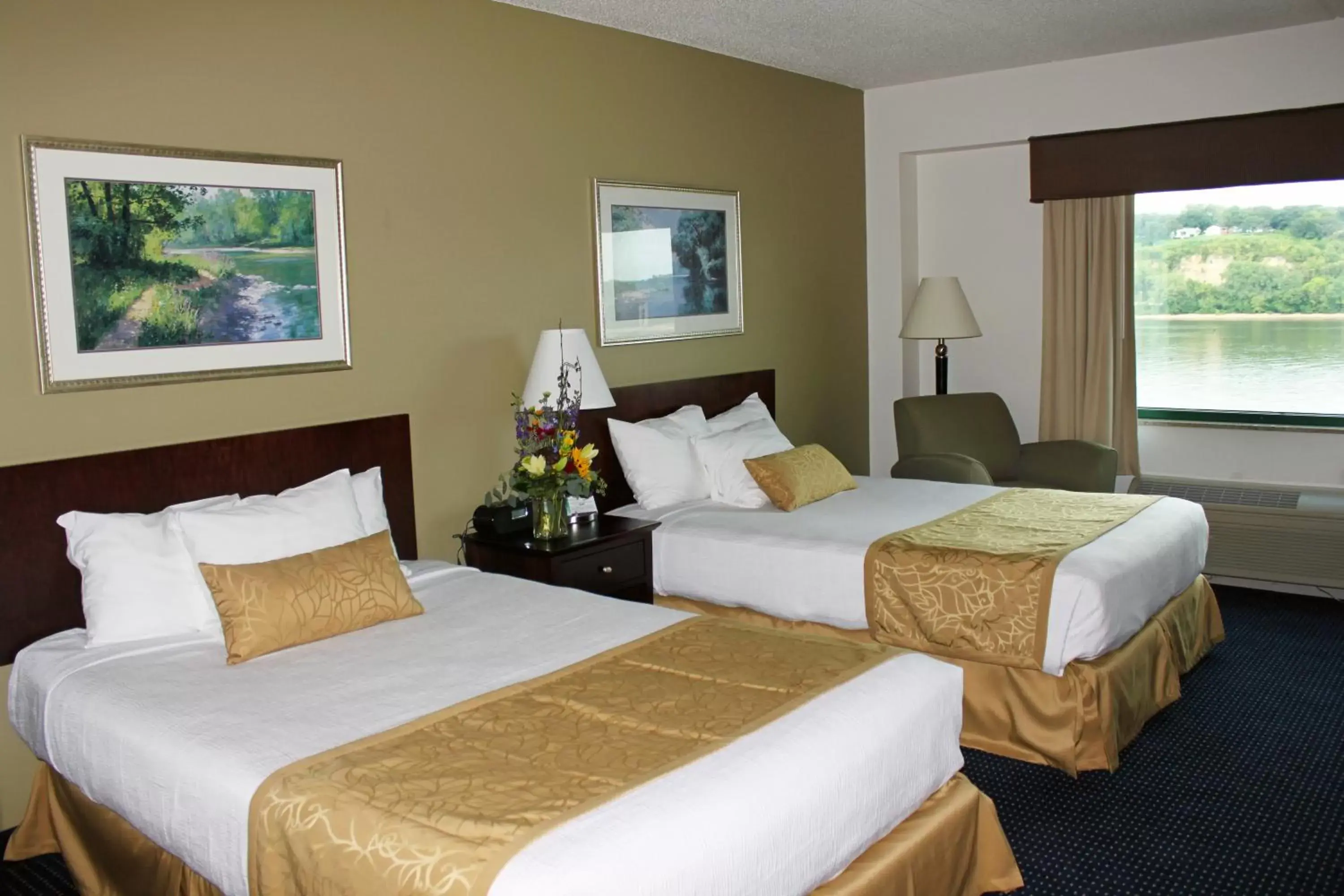 Bed in Grand Harbor Resort