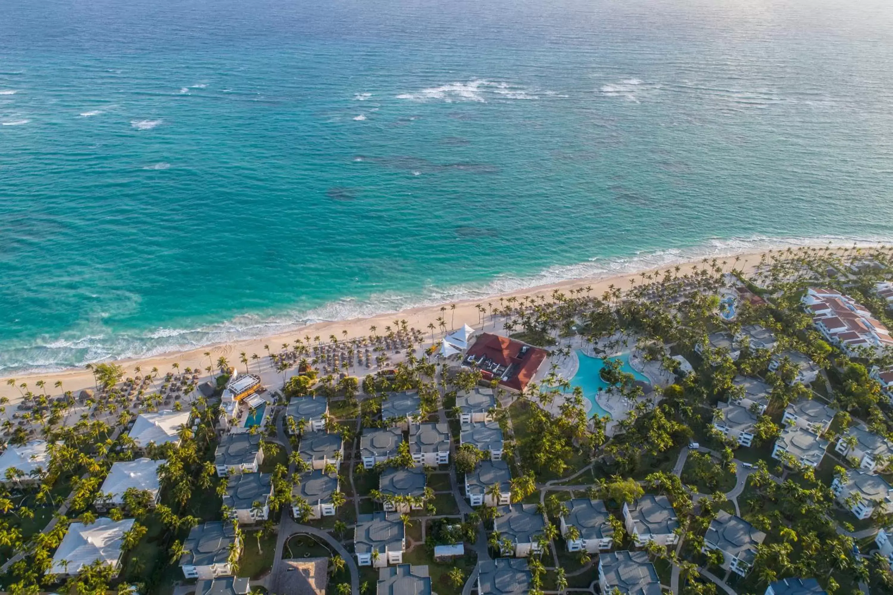 Beach, Bird's-eye View in Grand Bavaro Princess - All Inclusive