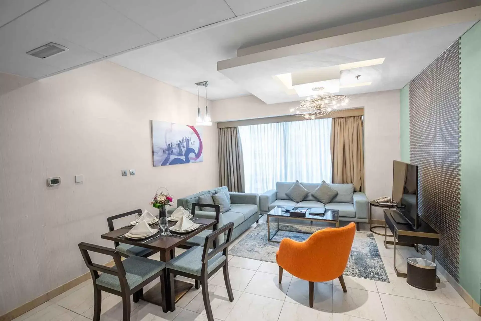 Living room, Seating Area in City Premiere Hotel Apartments