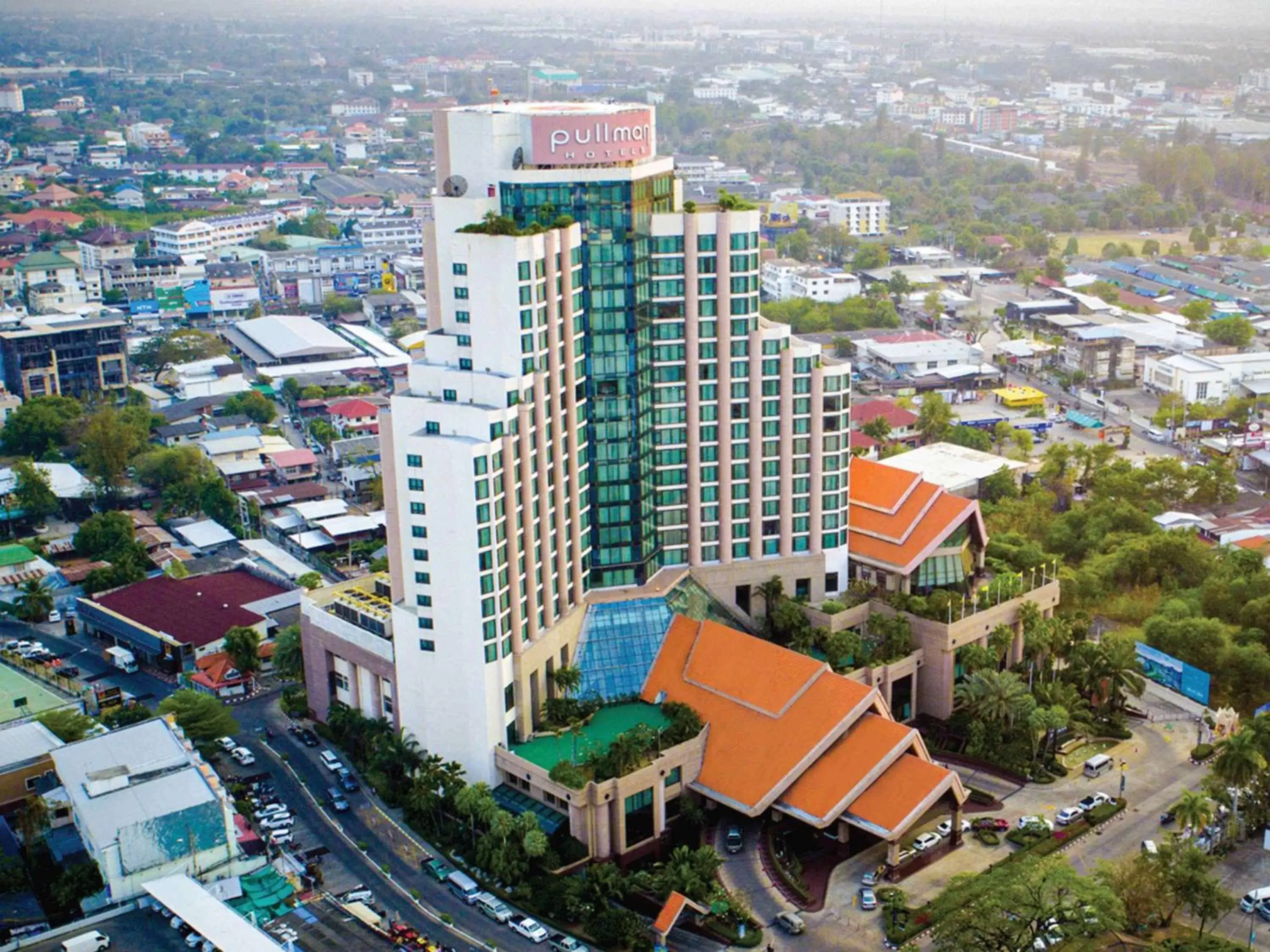 Property building, Bird's-eye View in Pullman Khon Kaen Raja Orchid