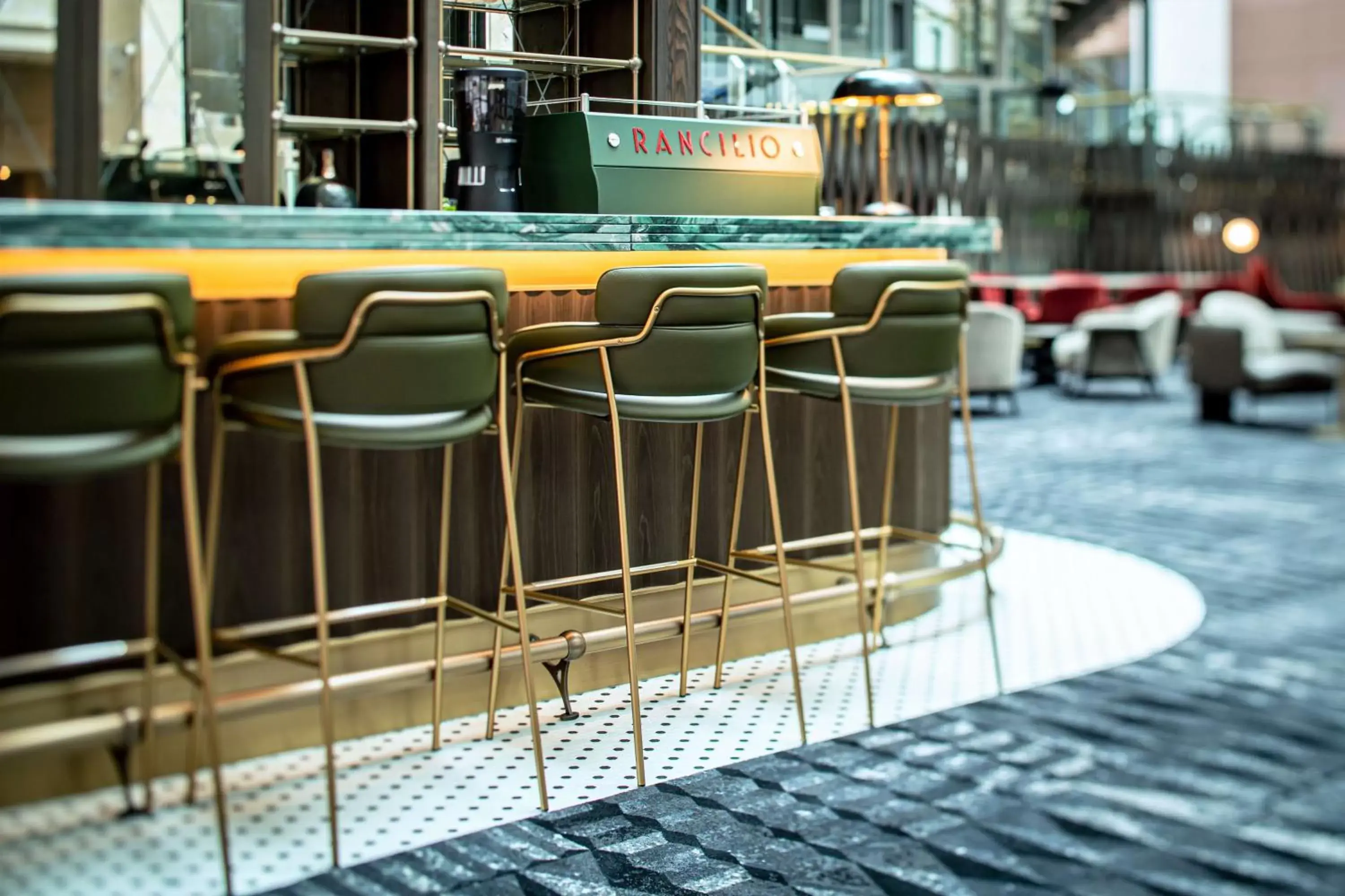 Restaurant/places to eat in Hilton Frankfurt City Centre Restaurant/places to eat in Hilton Frankfurt City Centre