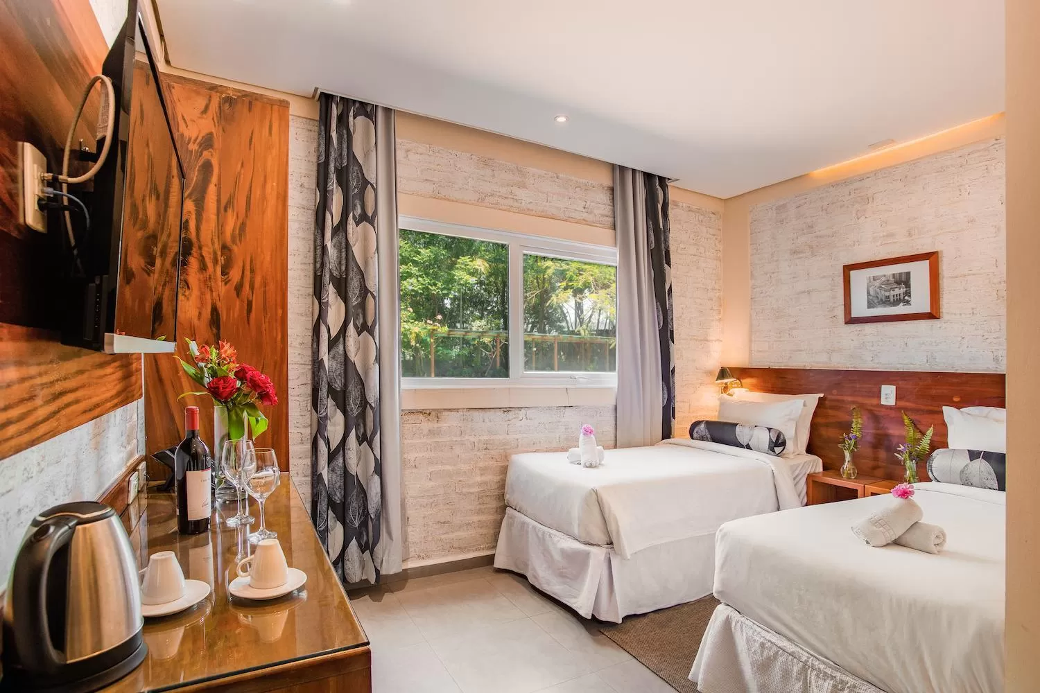 Bedroom, Bed in Hotel Villa Lobos Spa Romantik