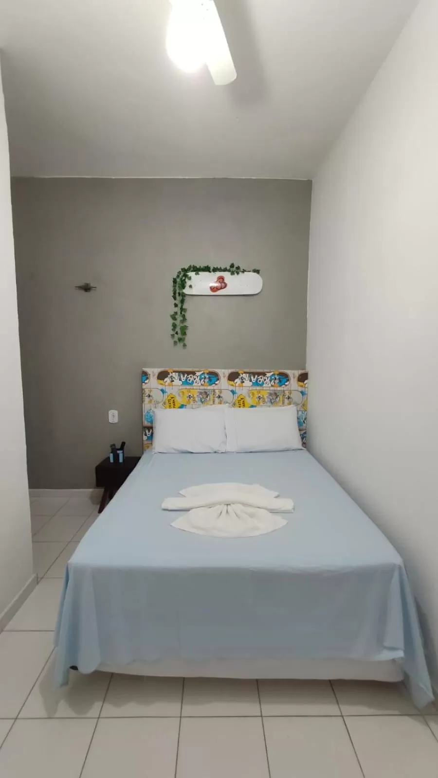 Bed in Pousada Praia do Tombo