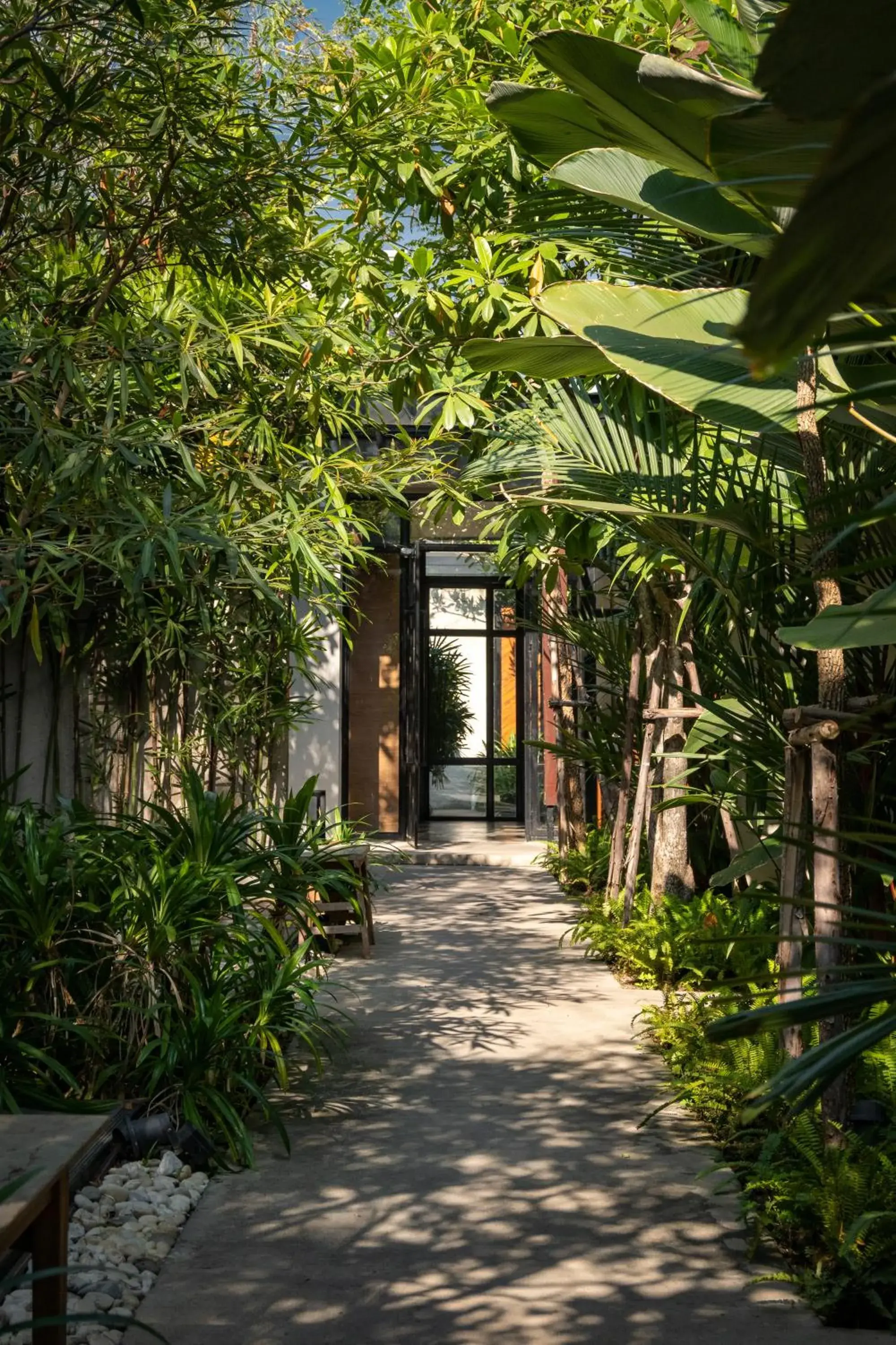 Garden view, Property Building in Cherlock hotel