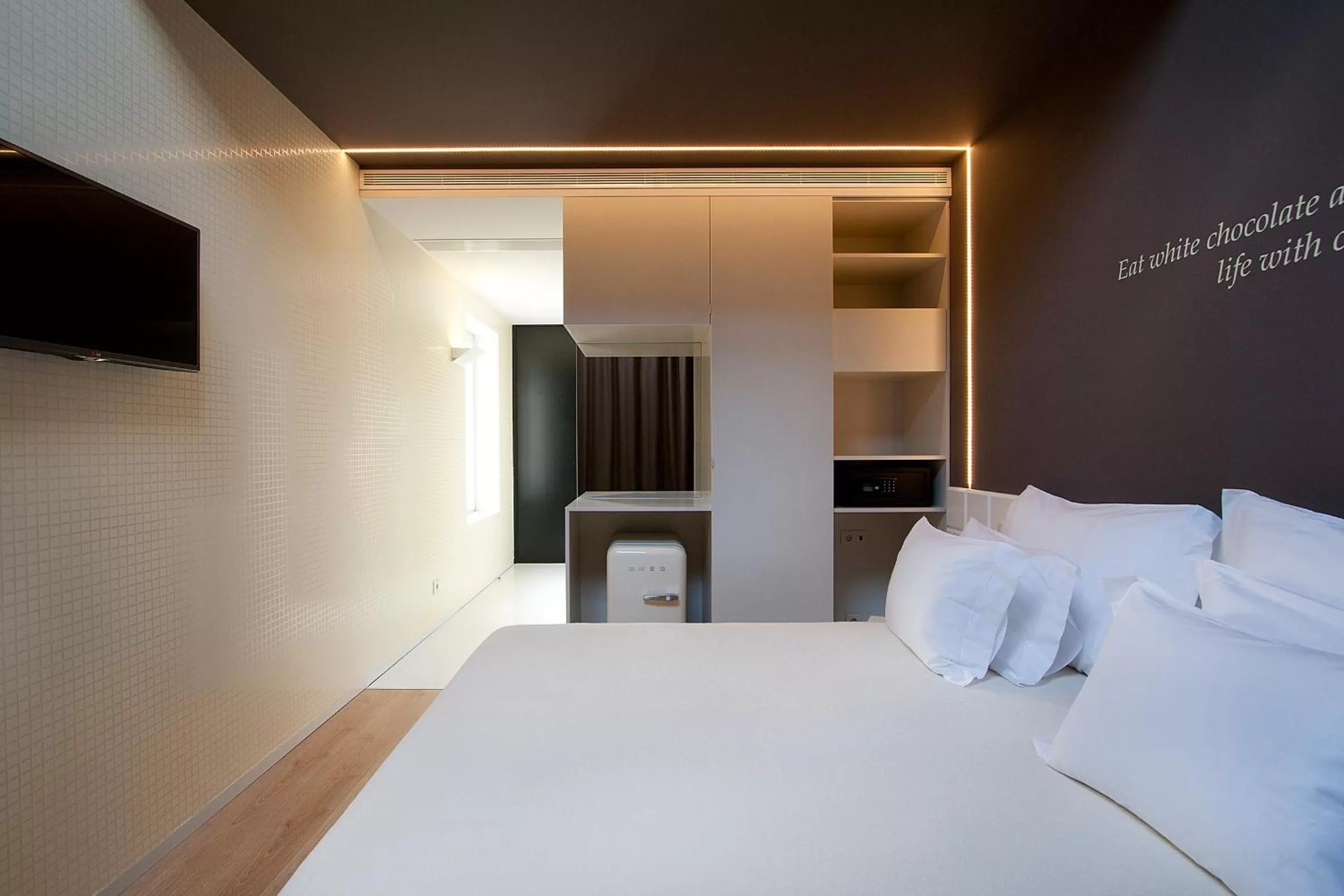 Bed in Hotel Fabrica do Chocolate