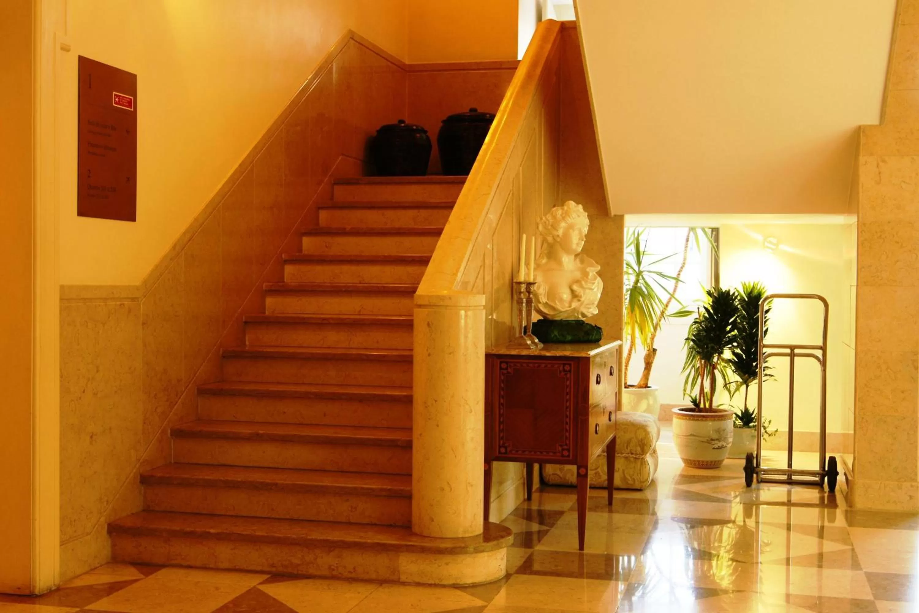 Lobby or reception in Pousada Palacio de Queluz