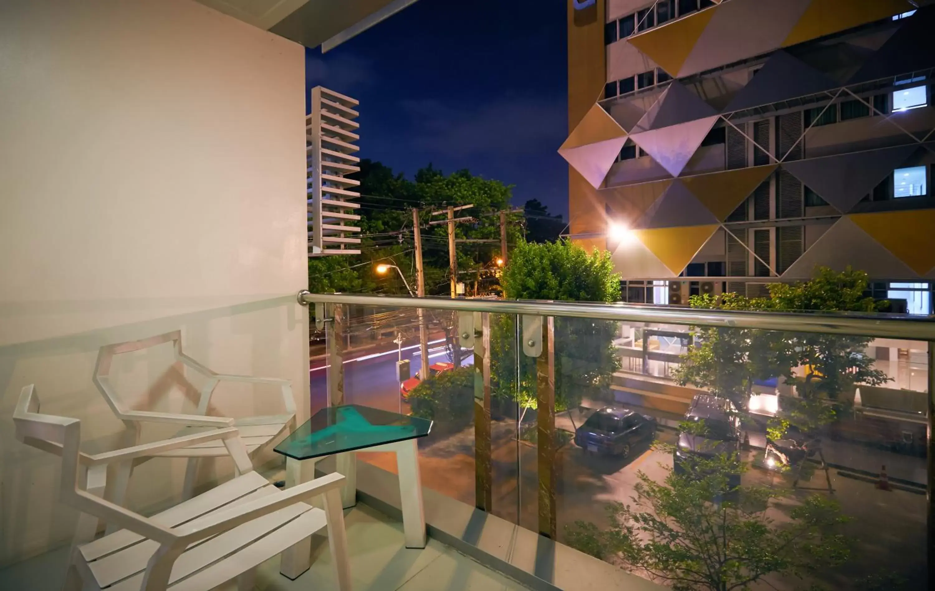 Balcony/Terrace, Swimming Pool in Nana Hiso Hotel