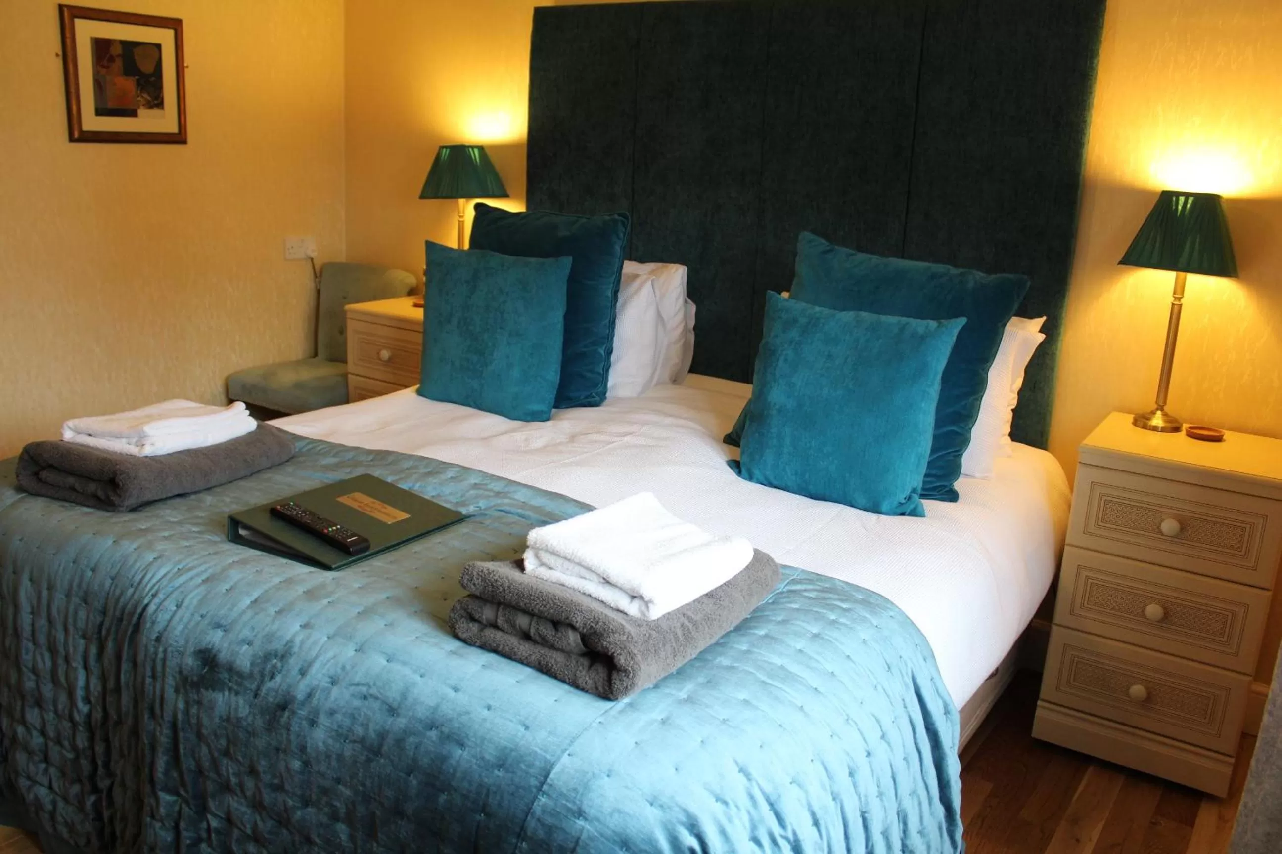 Bed in Copper Beech House